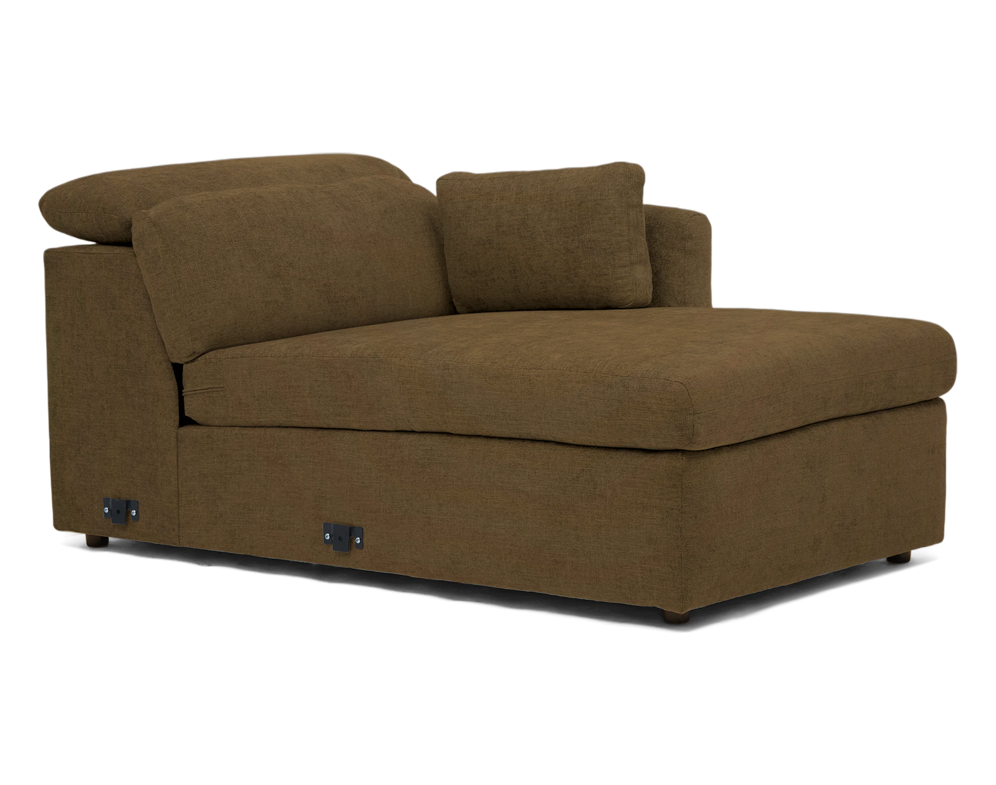 fitz single arm chaise kenley spruce