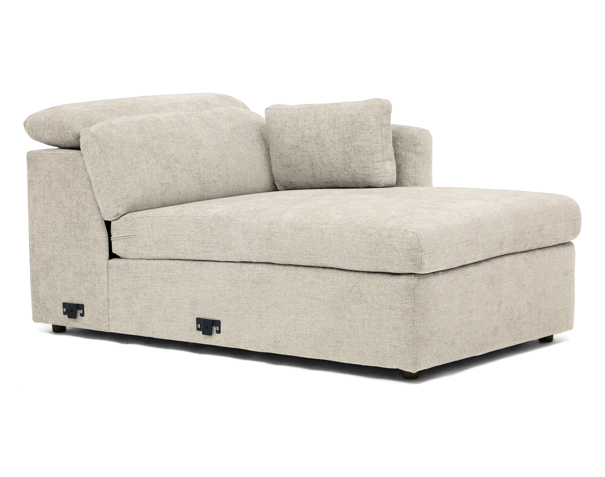 fitz single arm chaise crave irish cream