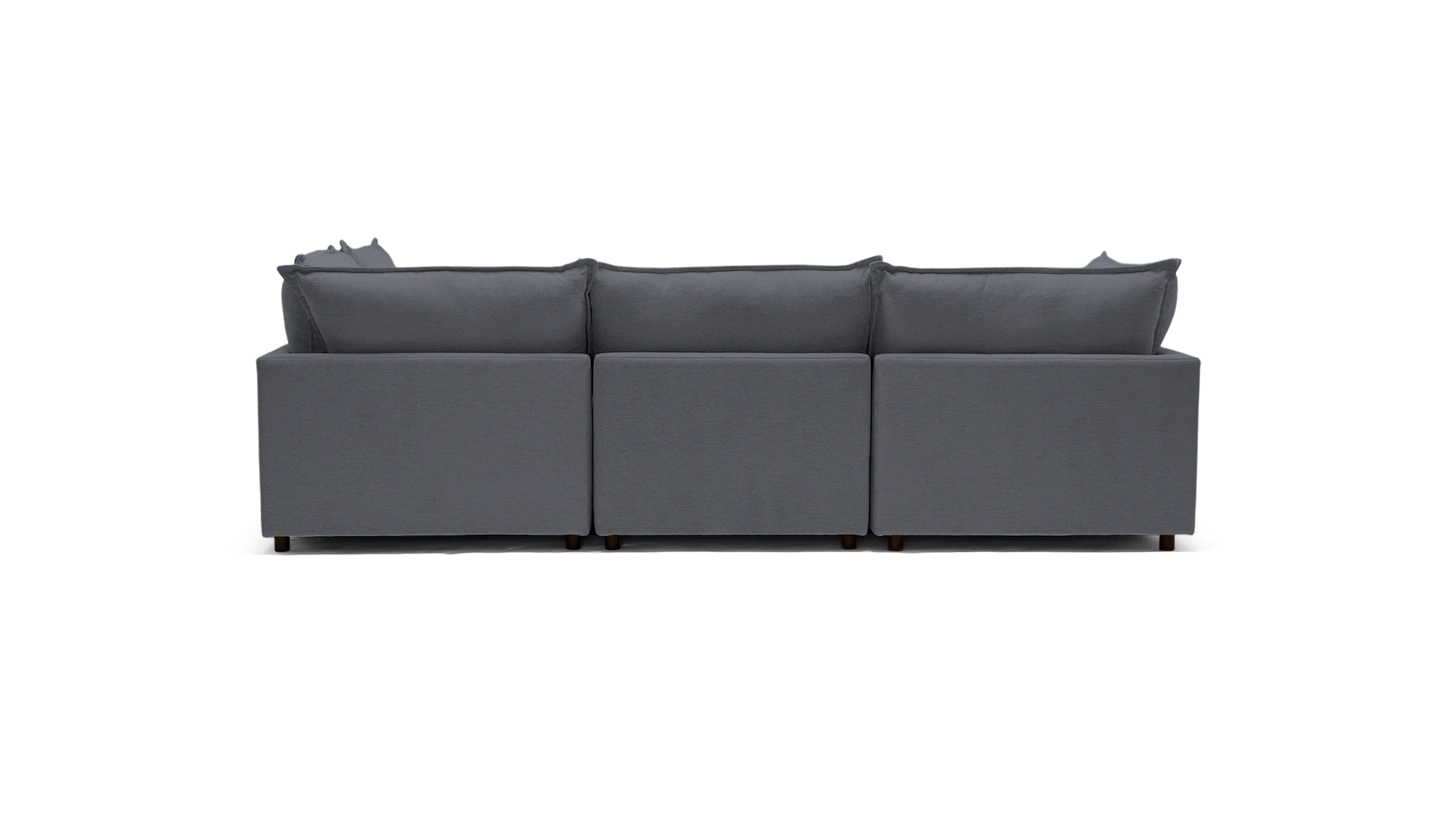 tanner sofa bumper sectional essence ash