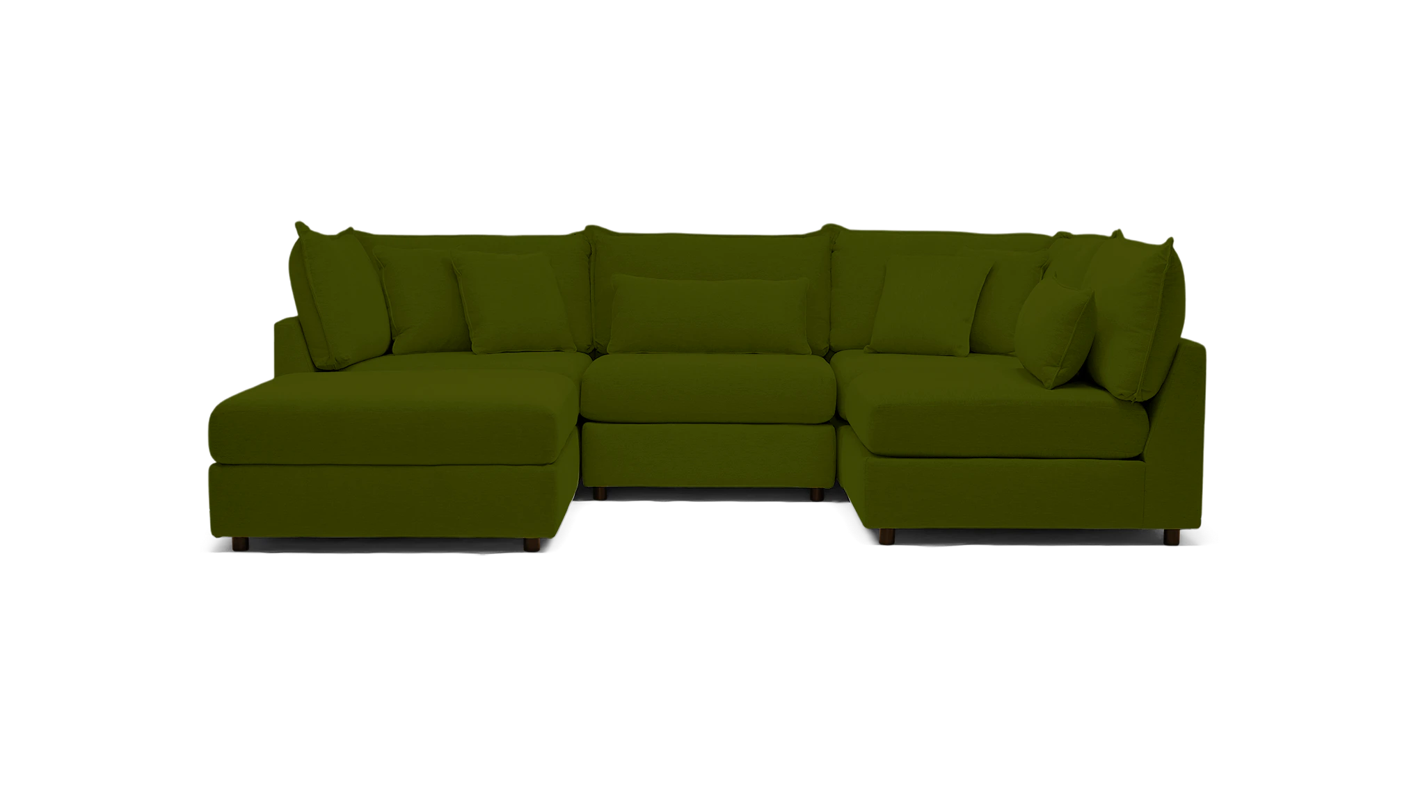 tanner sofa bumper sectional royale apple
