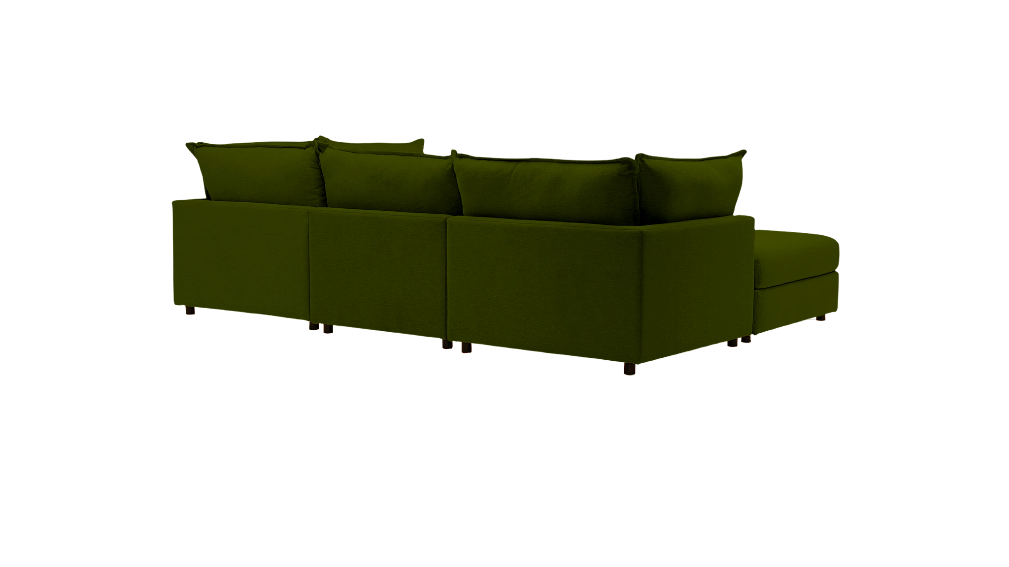 tanner sofa bumper sectional royale apple