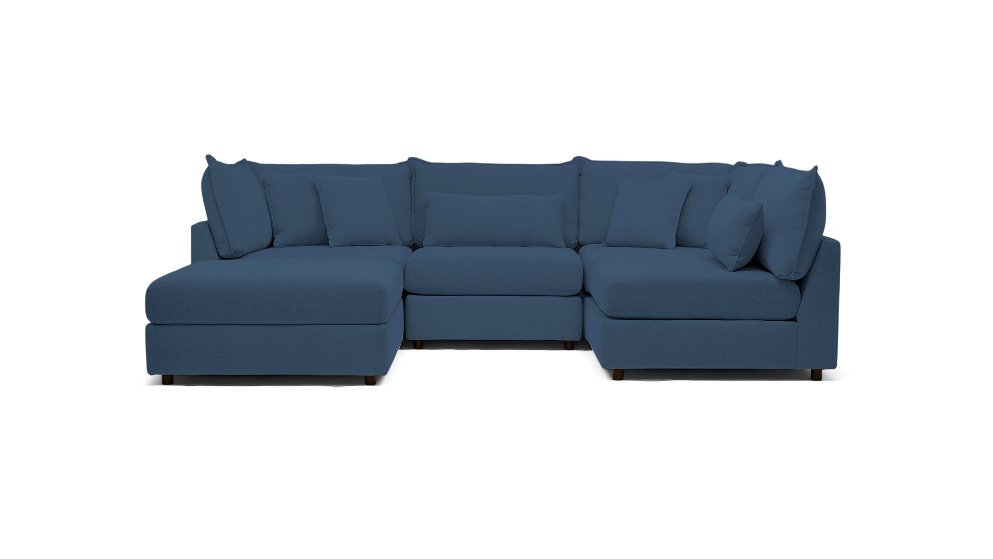 tanner sofa bumper sectional milo french blue