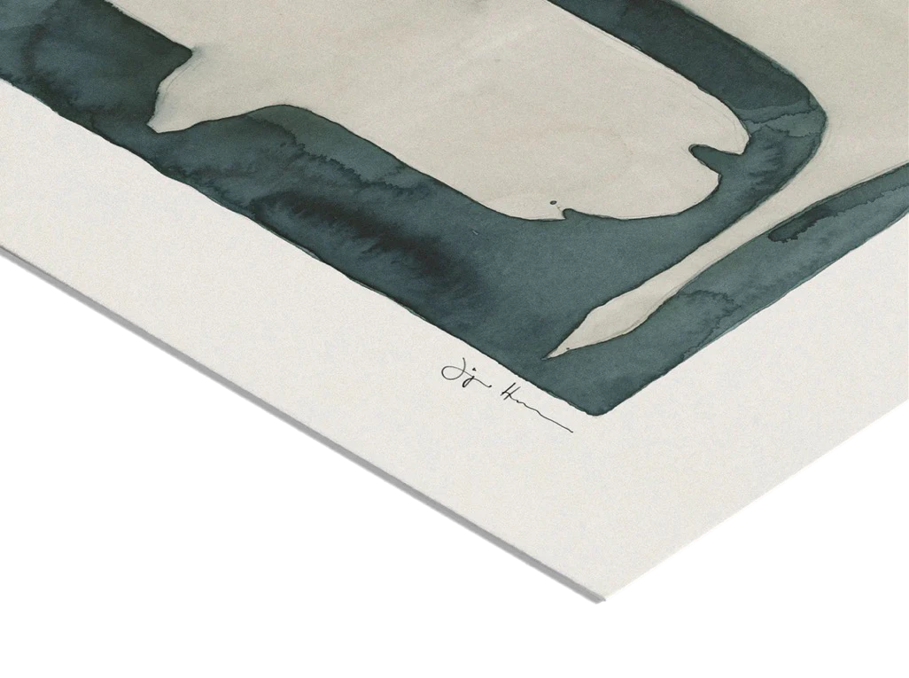 the swan iii art print