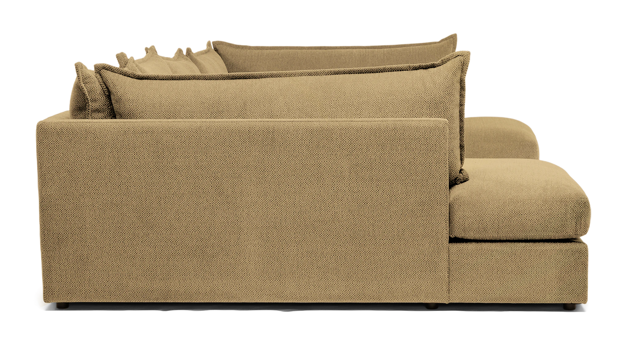 wilder bumper sectional banks oatmeal