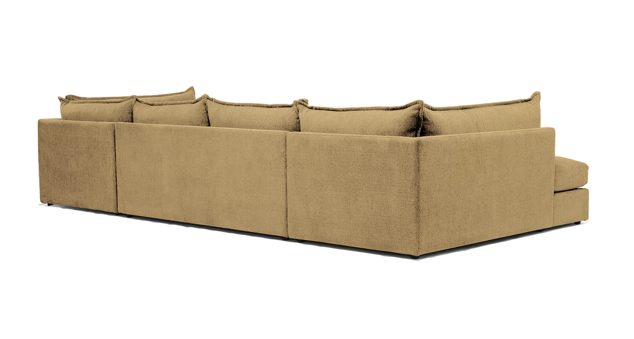 wilder bumper sectional banks oatmeal