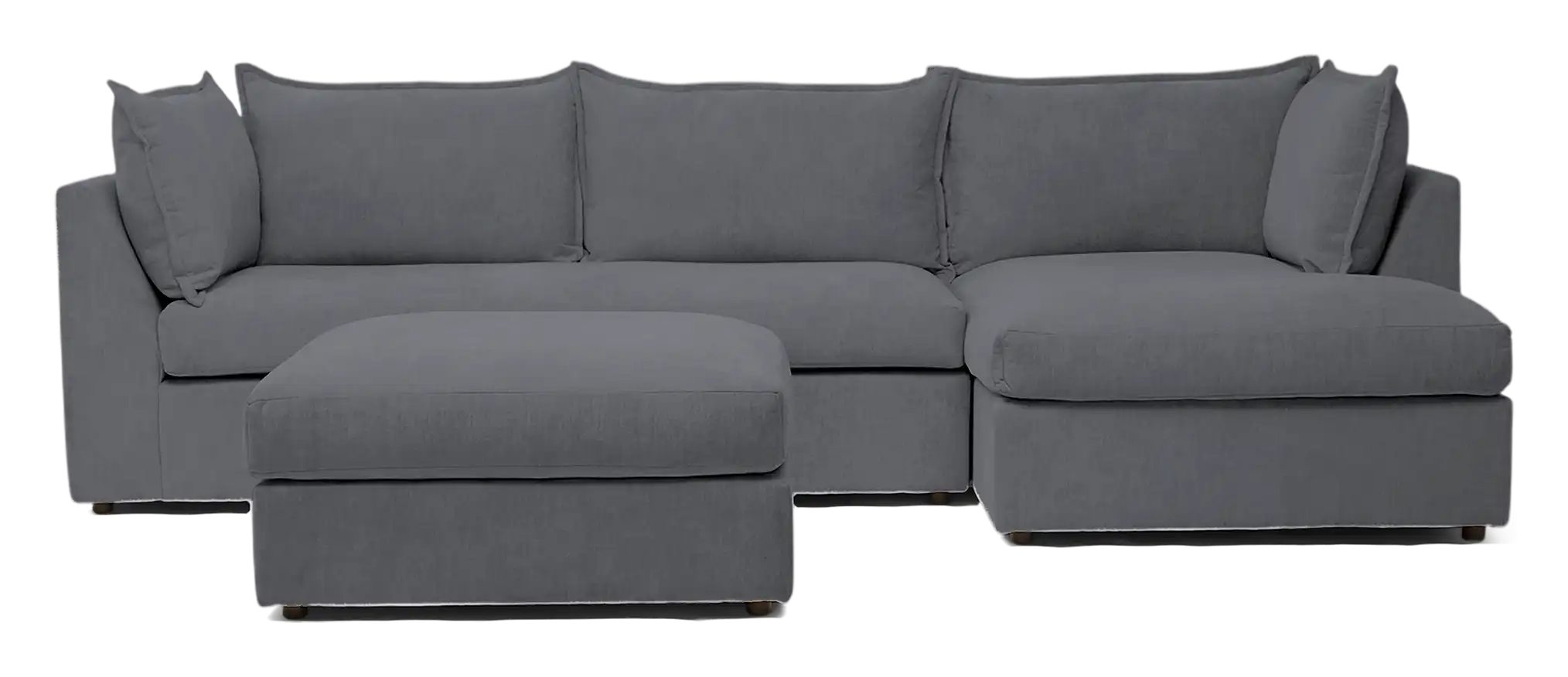 wilder sleeper sectional ottoman essence ash