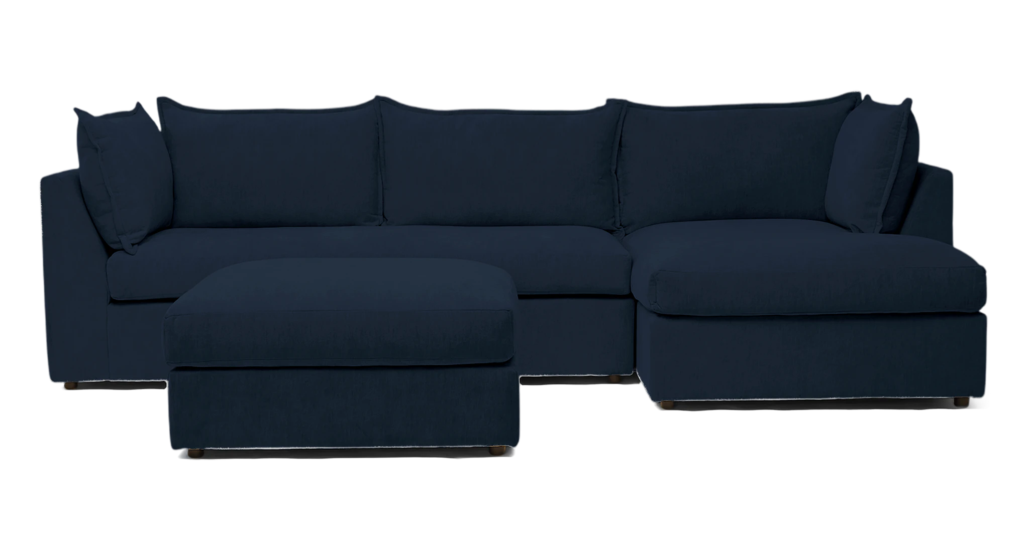 wilder sleeper sectional ottoman faithful indigo