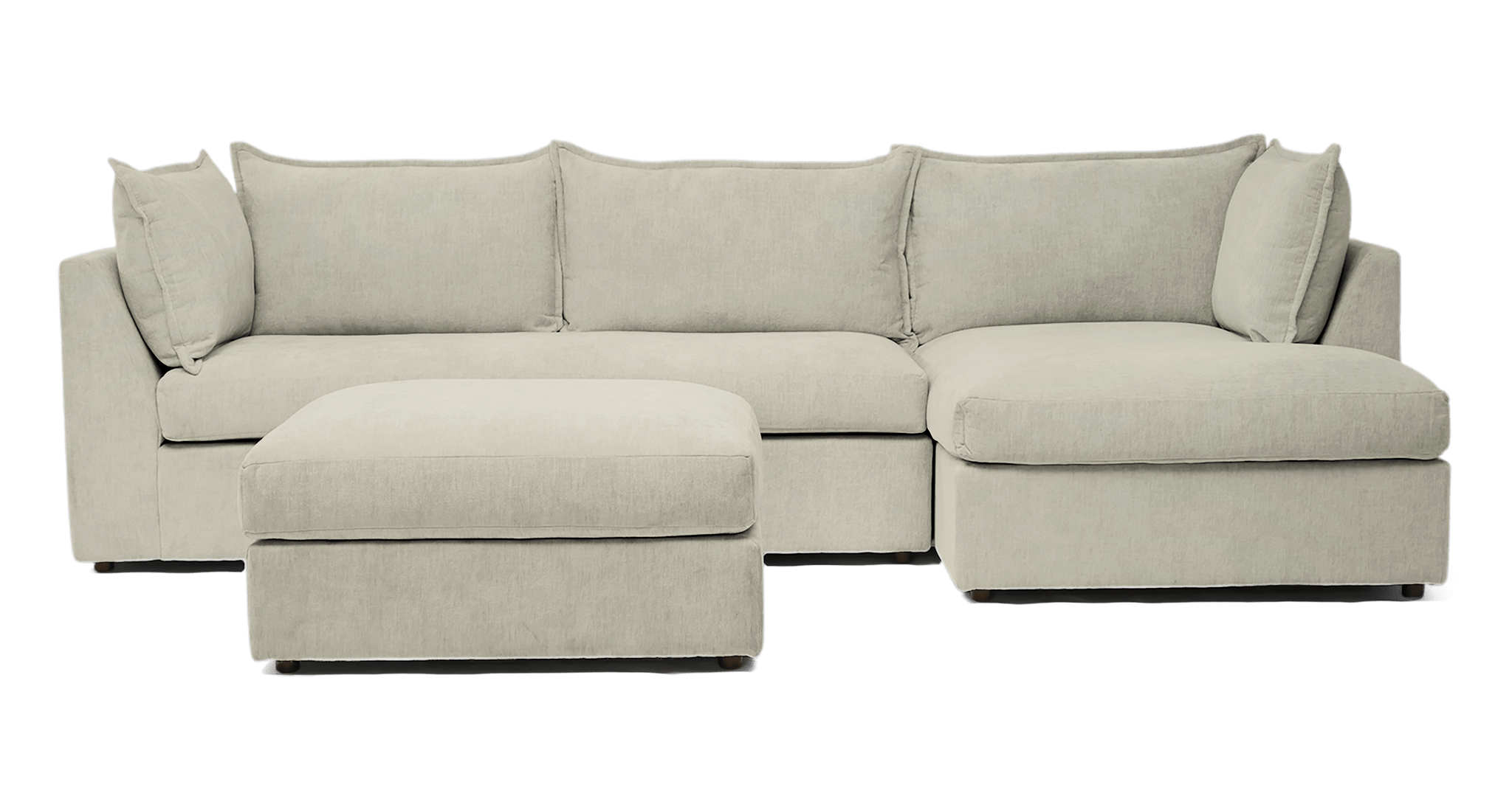 wilder sleeper sectional ottoman nico oyster