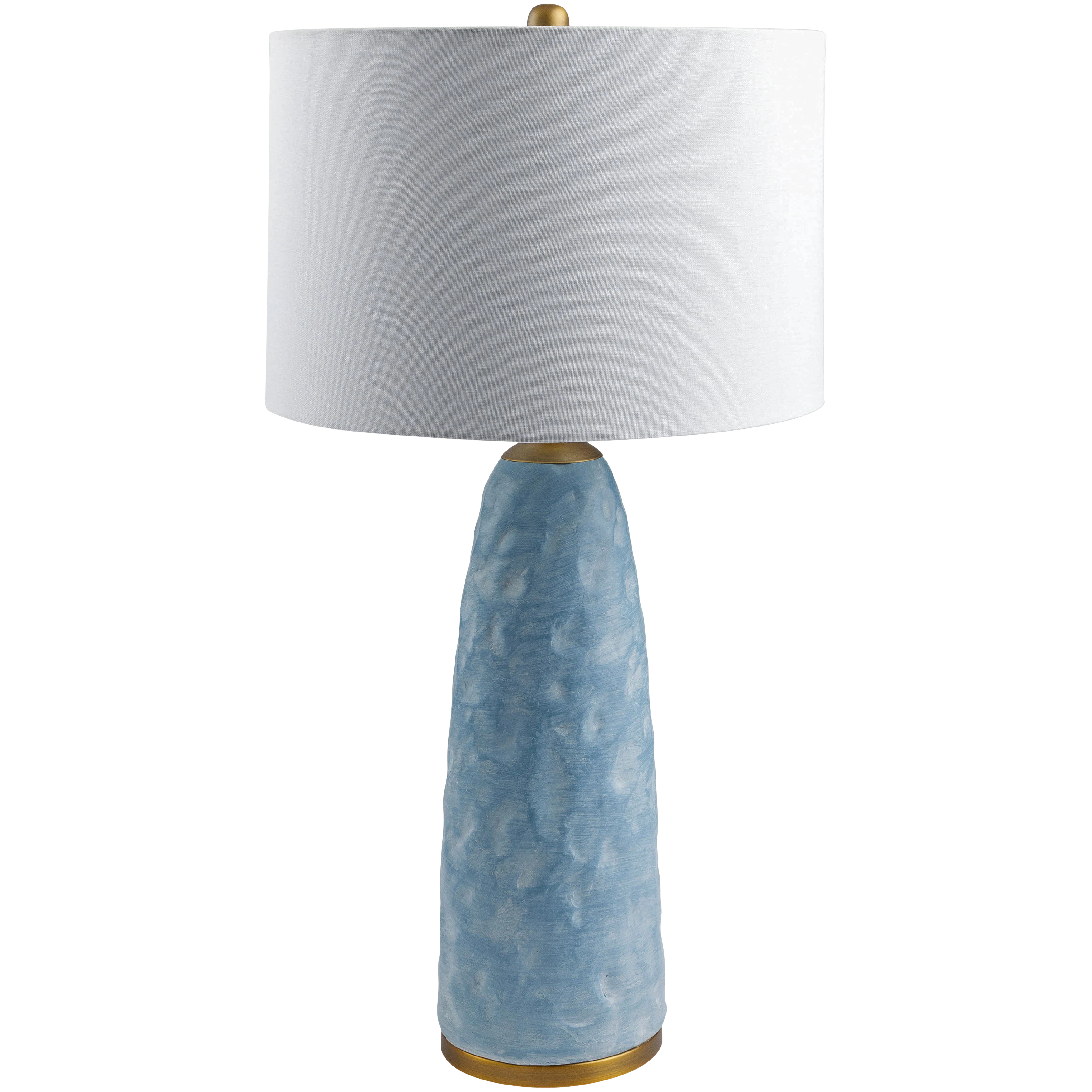 aqua accent table lamp