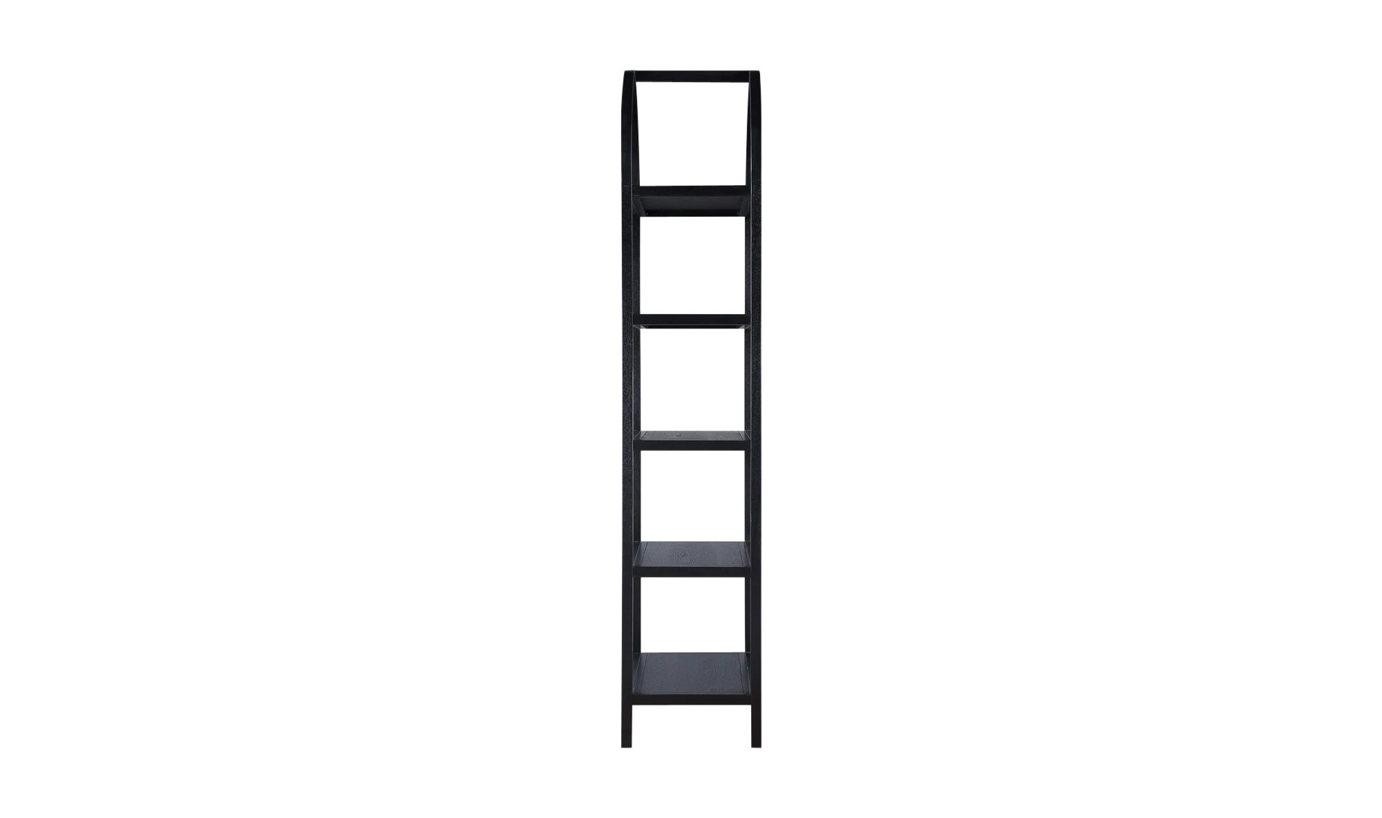 black elena bookcase