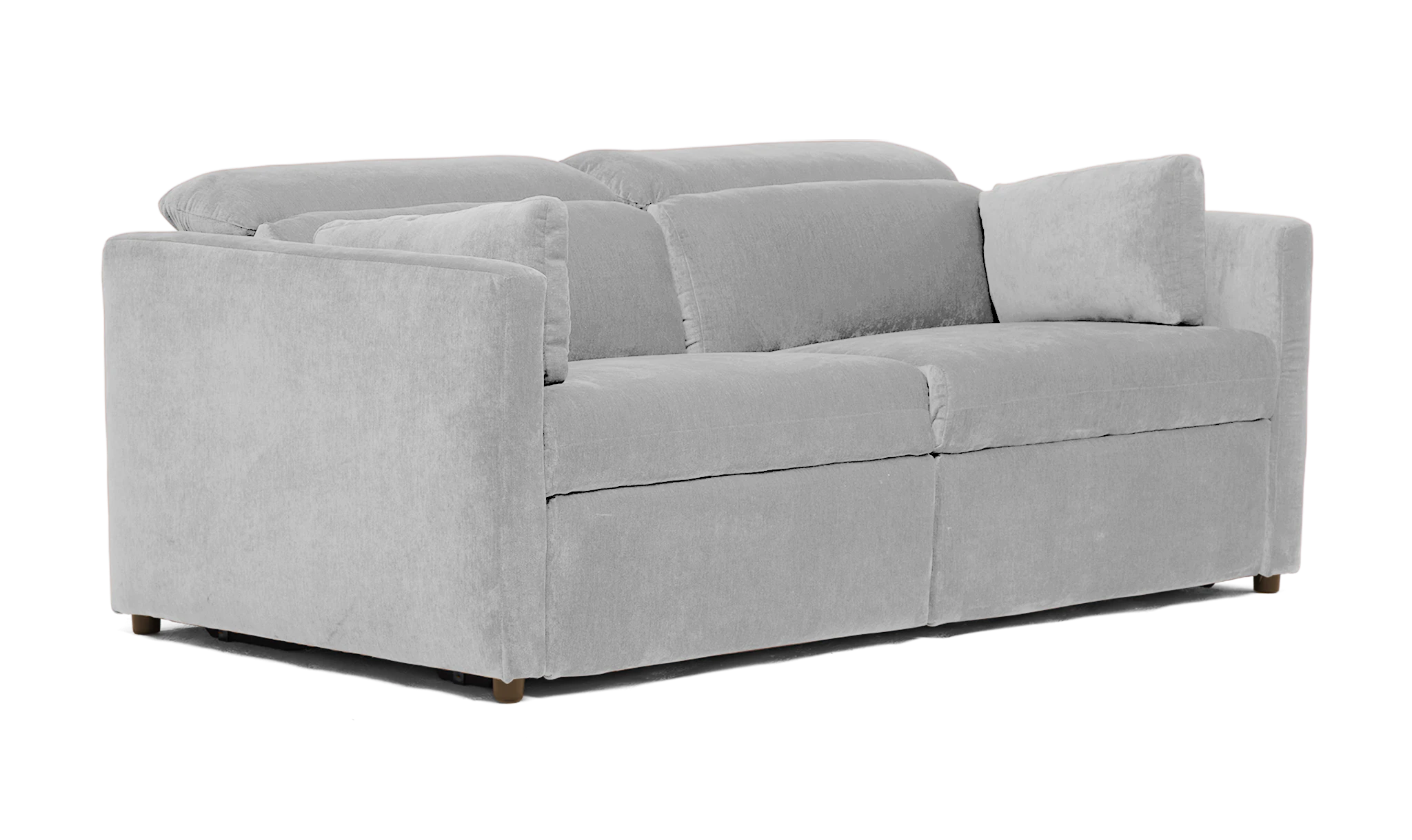 fitz modular reclining piece sofa milo dove