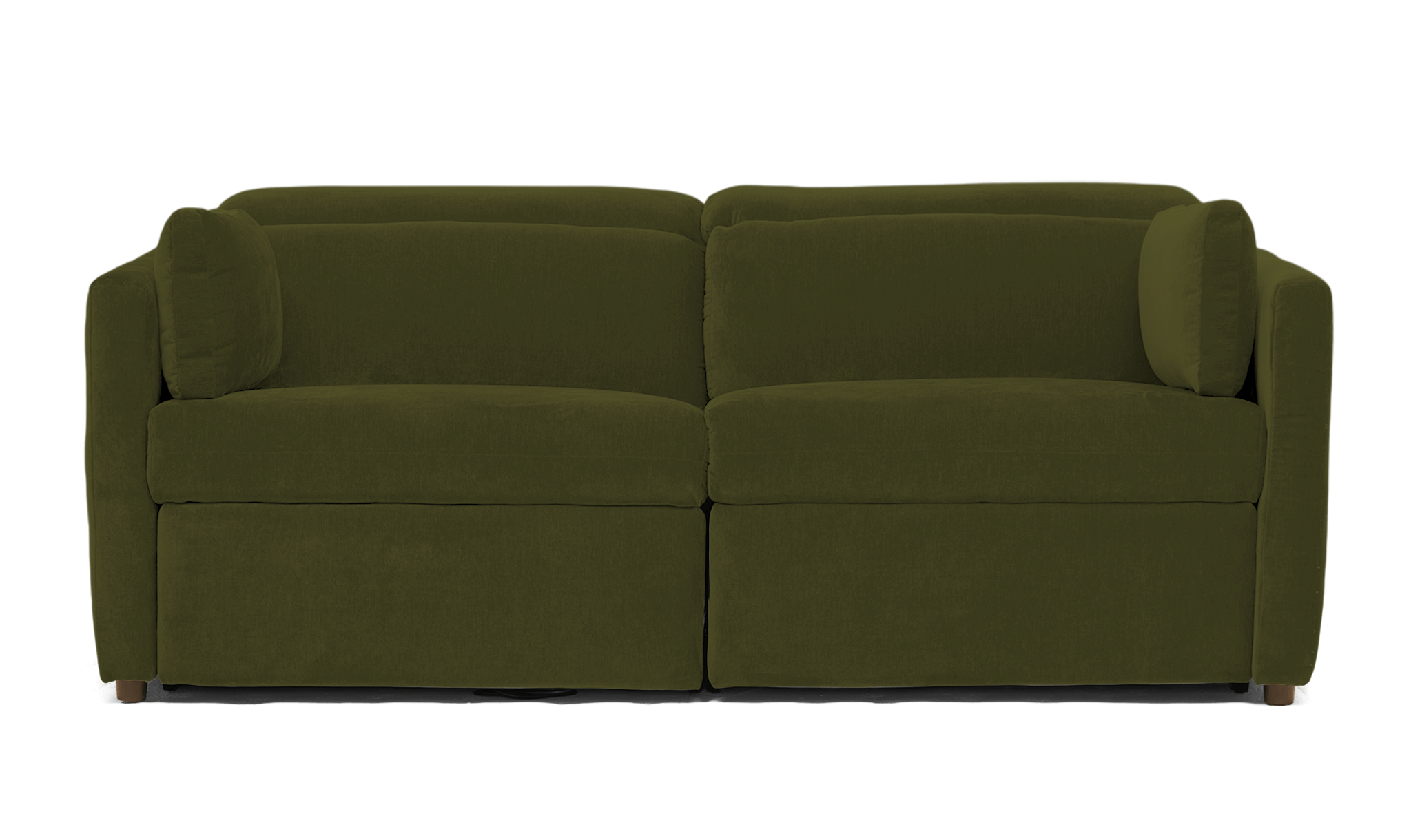 fitz modular reclining piece sofa faithful olive