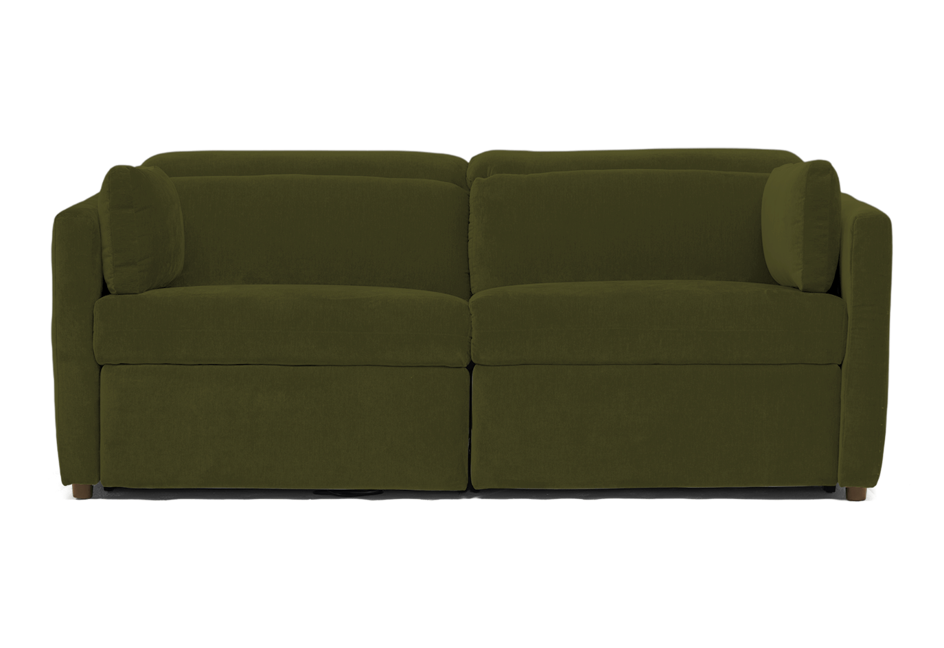 fitz modular reclining piece sofa faithful olive