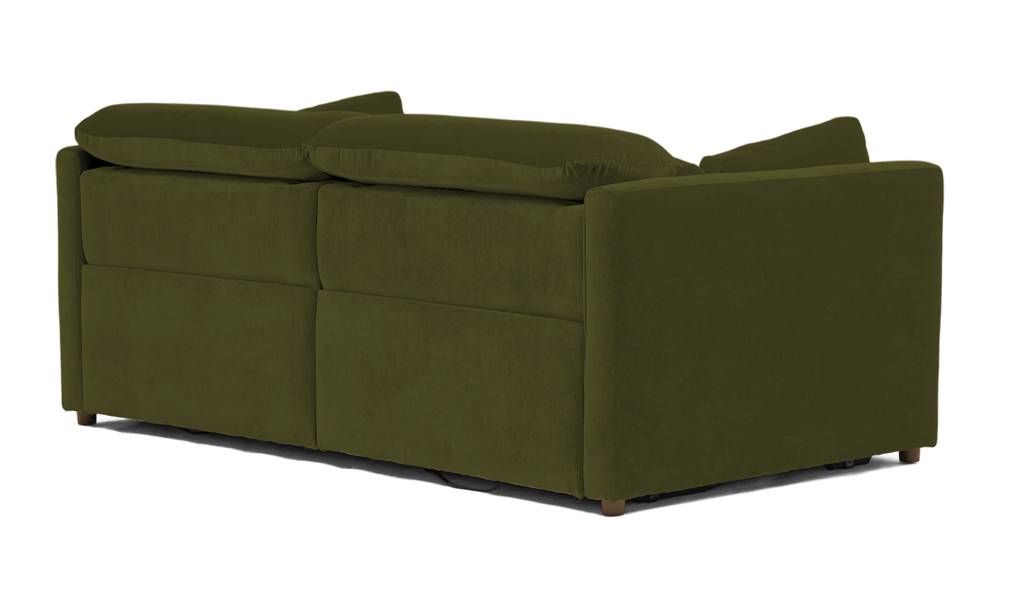 fitz modular reclining piece sofa faithful olive