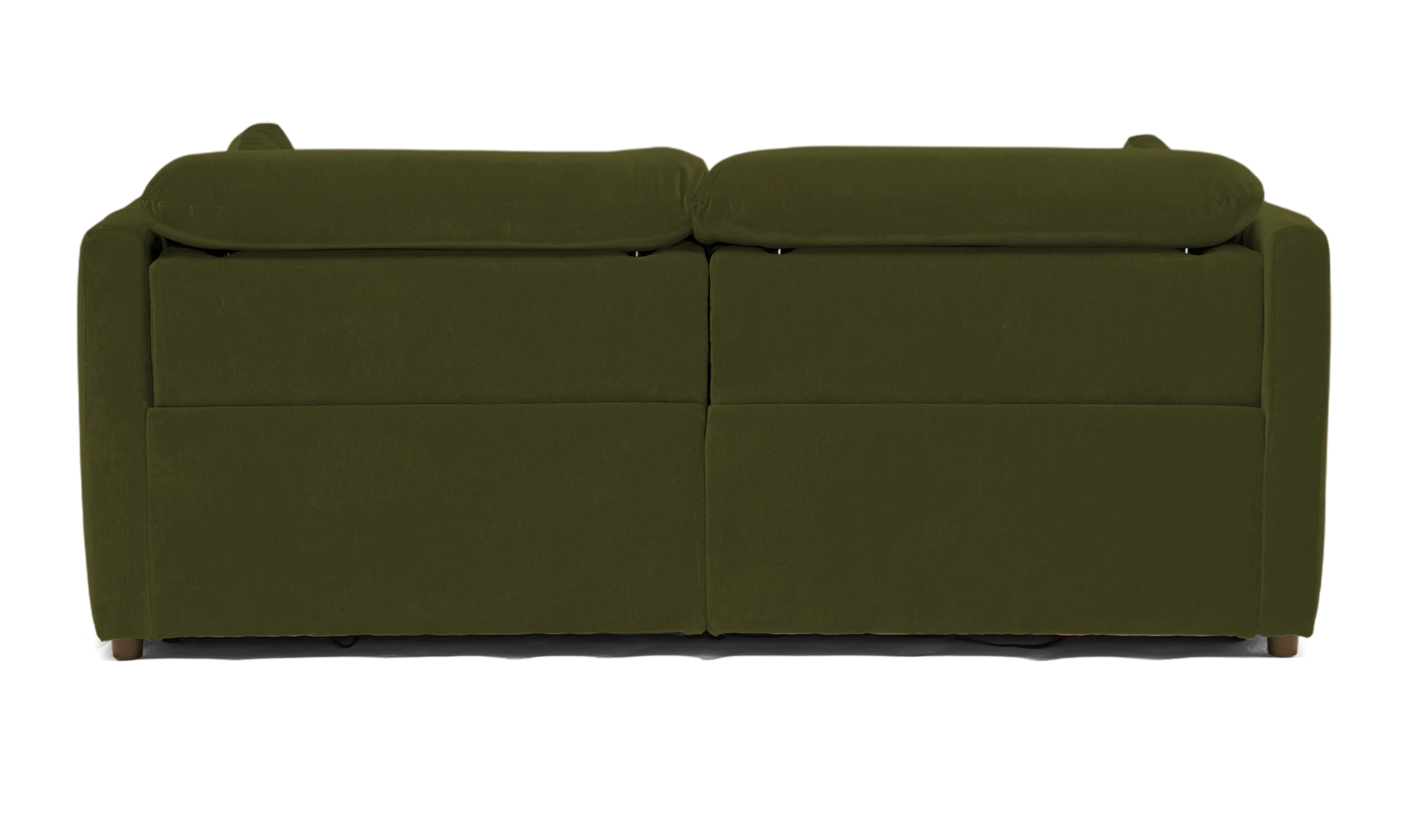 fitz modular reclining piece sofa faithful olive