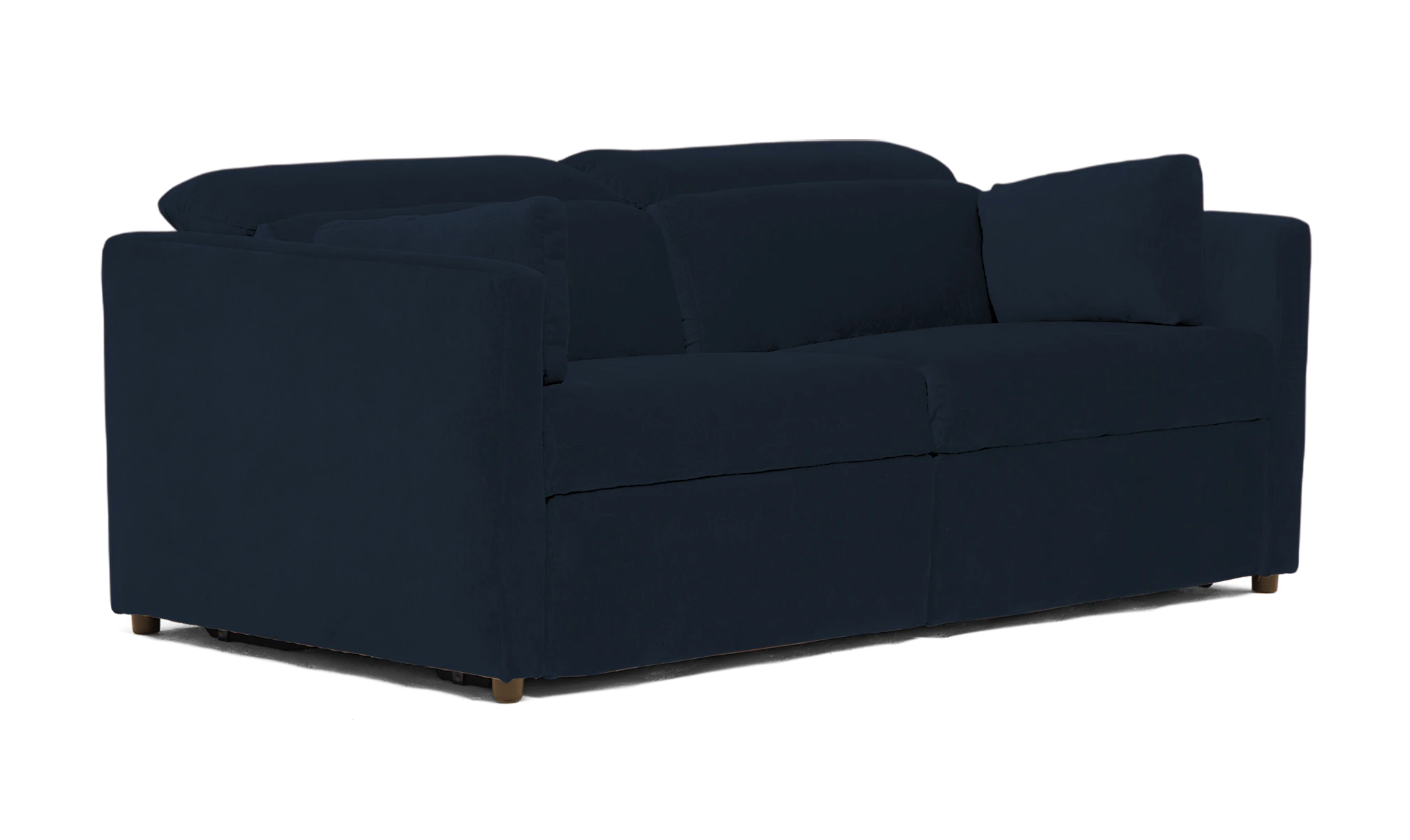 fitz modular reclining piece sofa faithful indigo
