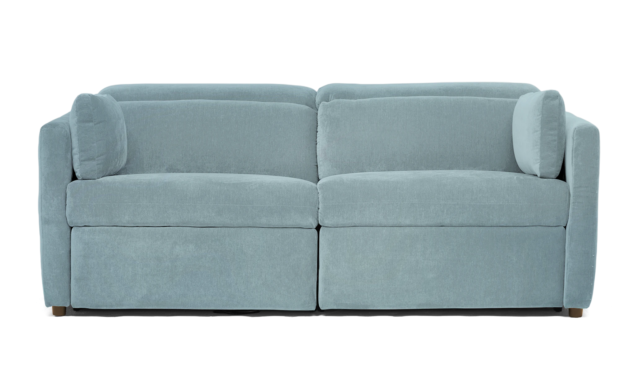 fitz modular reclining piece sofa plush mist
