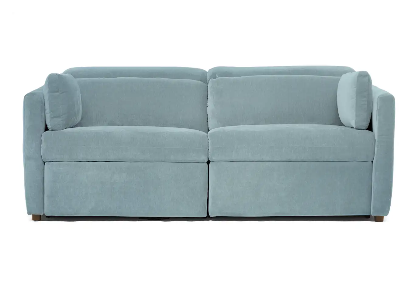 fitz modular reclining piece sofa plush mist