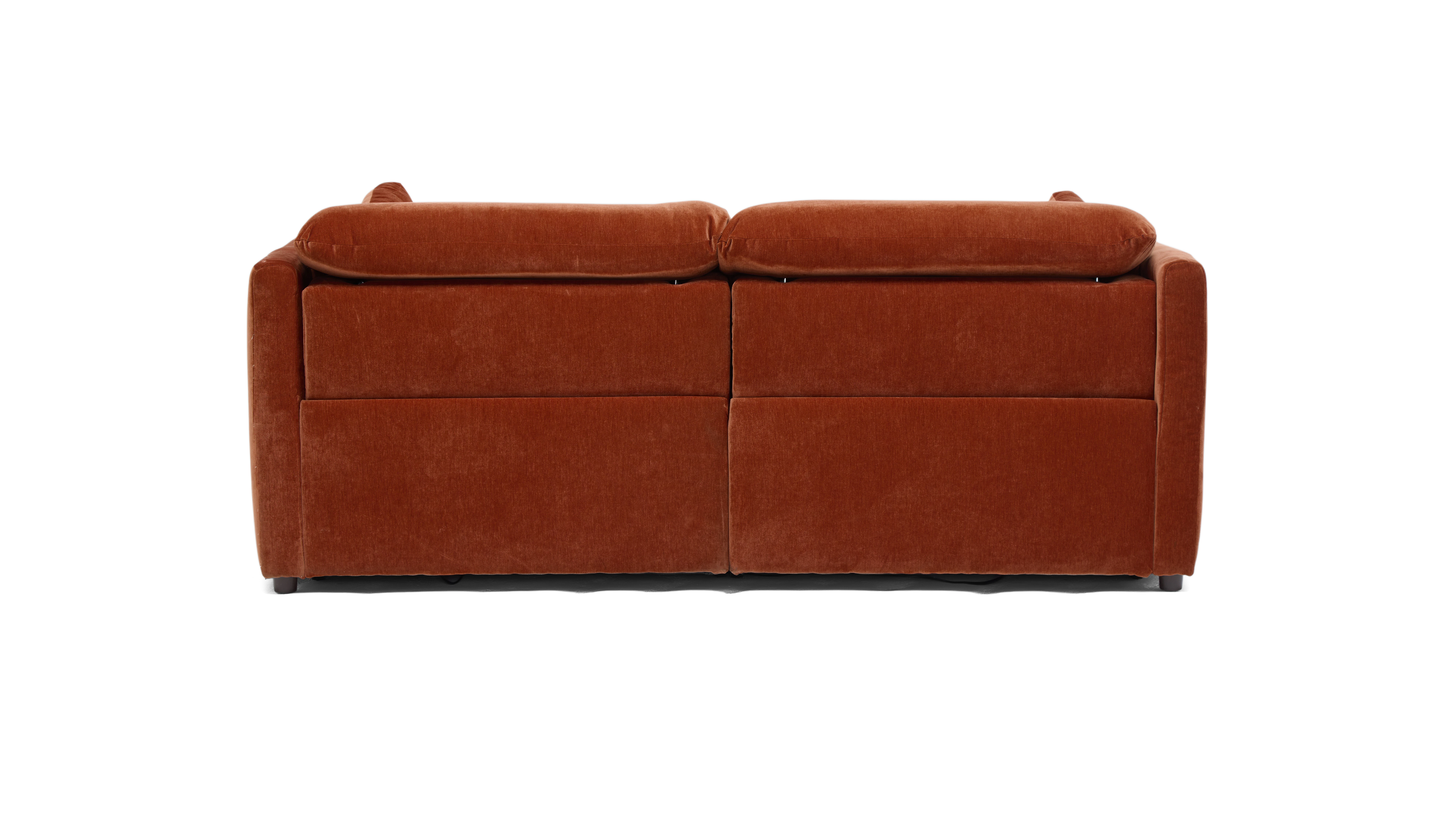 fitz modular reclining piece sofa harper cinnamon