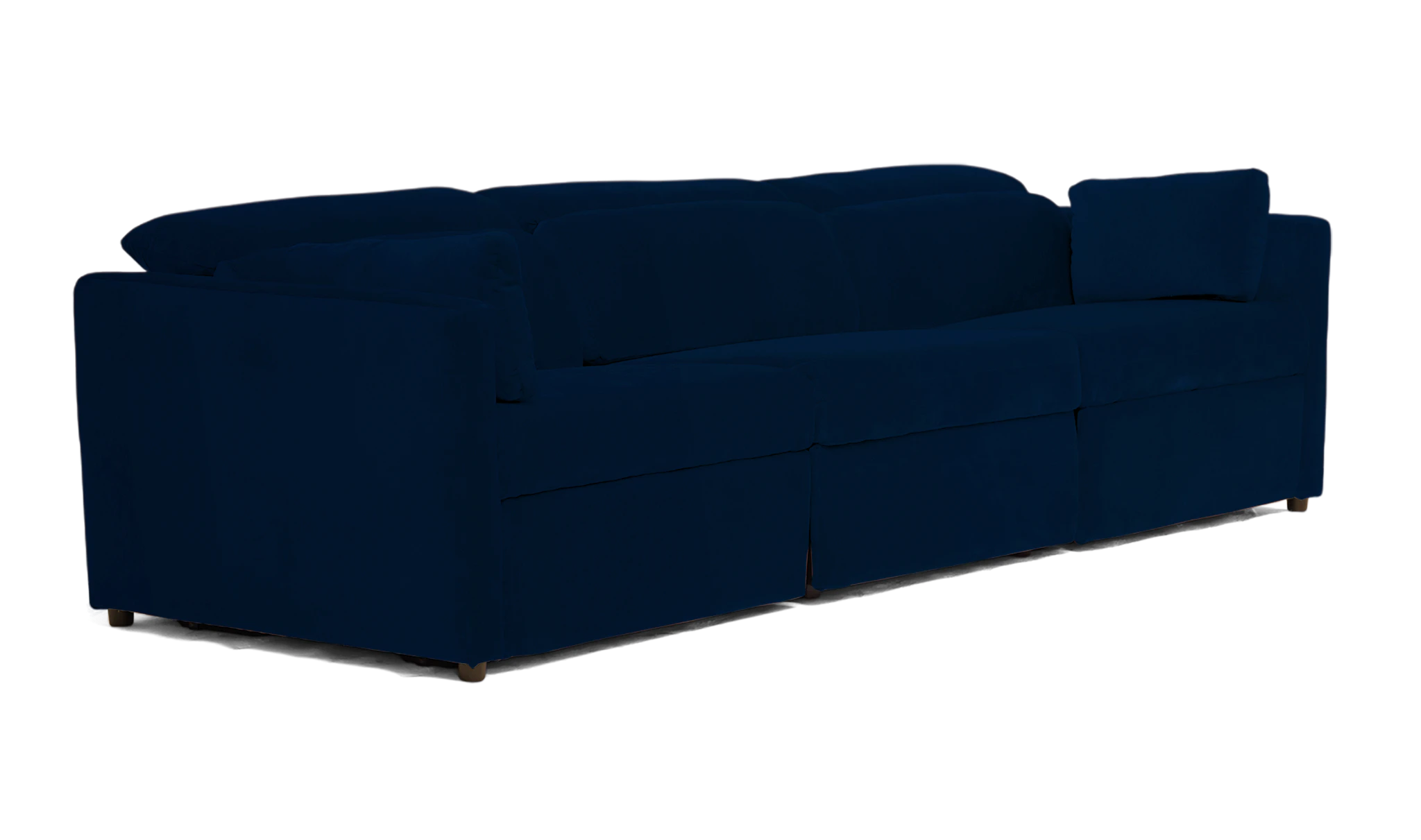 fitz modular reclining piece sofa royale cobalt
