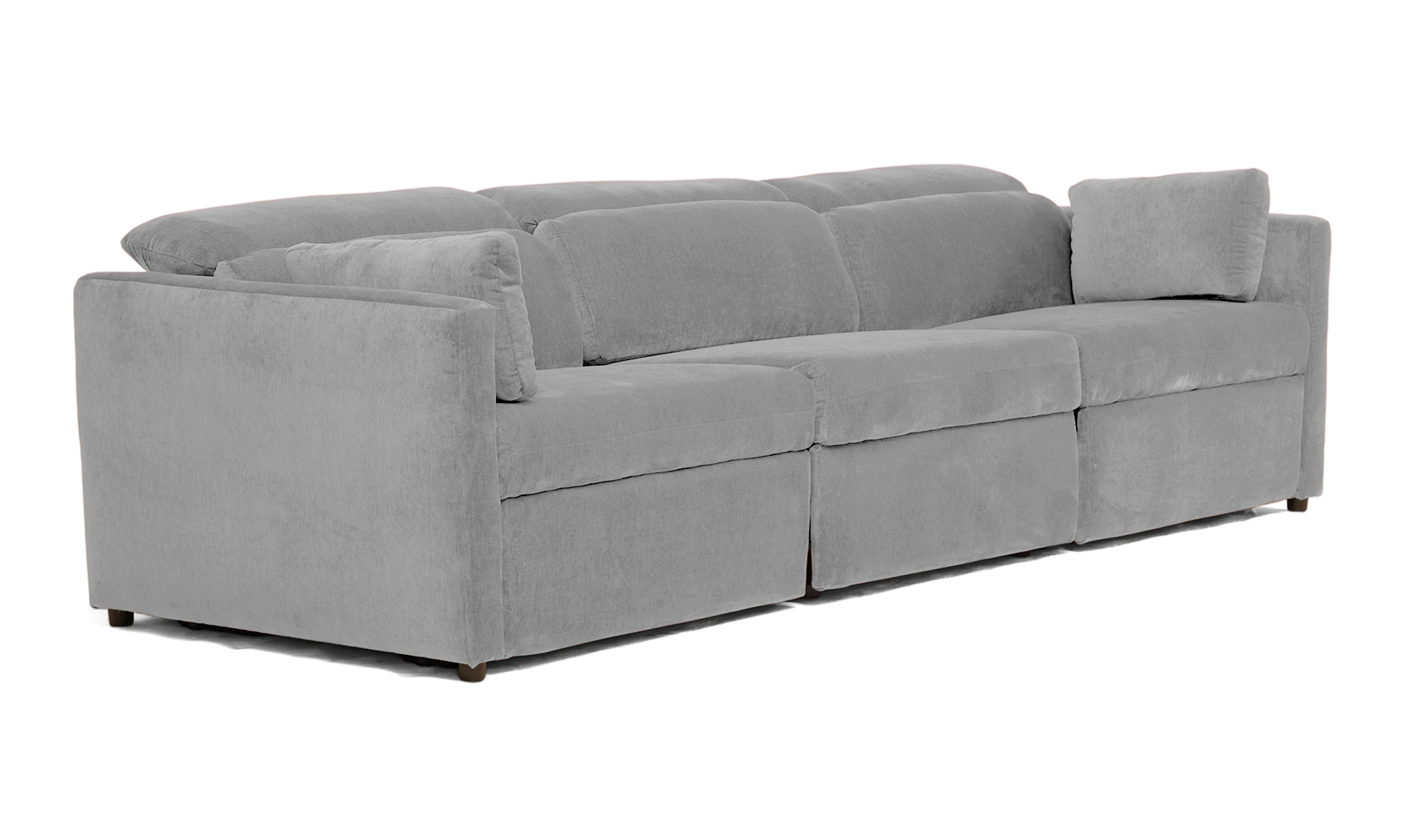 fitz modular reclining piece sofa milo dove