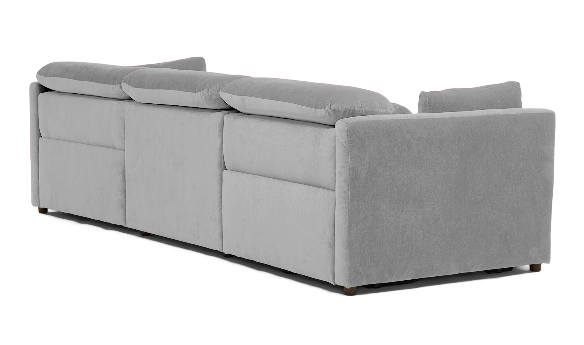 fitz modular reclining piece sofa milo dove