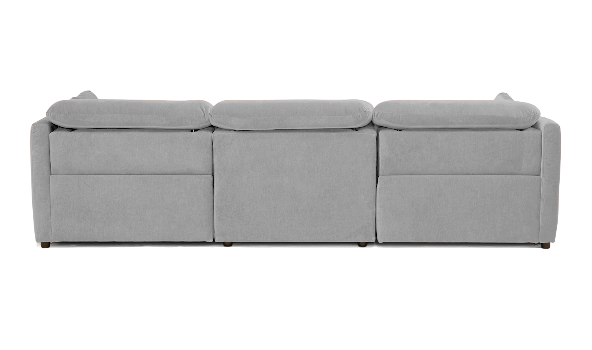 fitz modular reclining piece sofa milo dove
