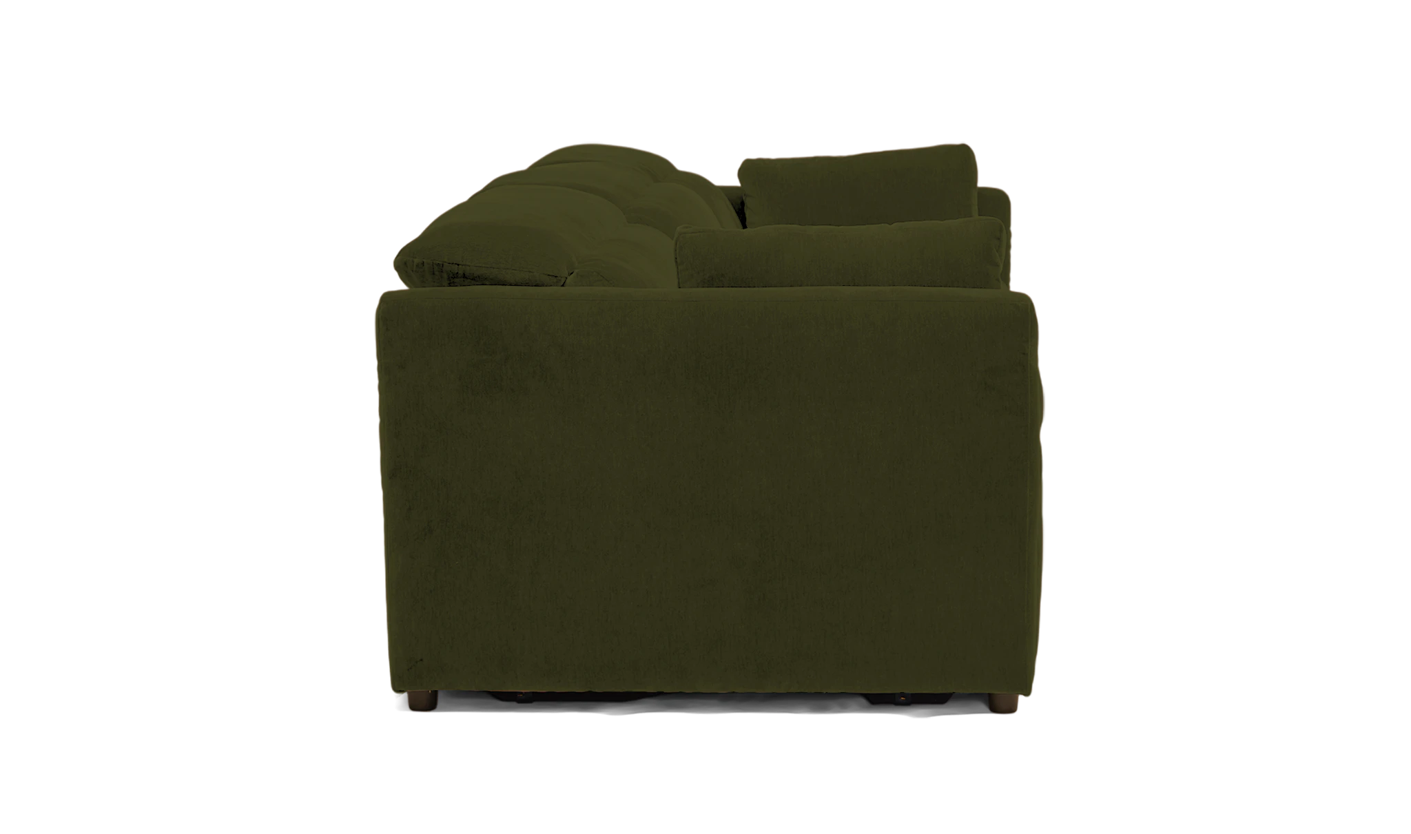 fitz modular reclining piece sofa faithful olive