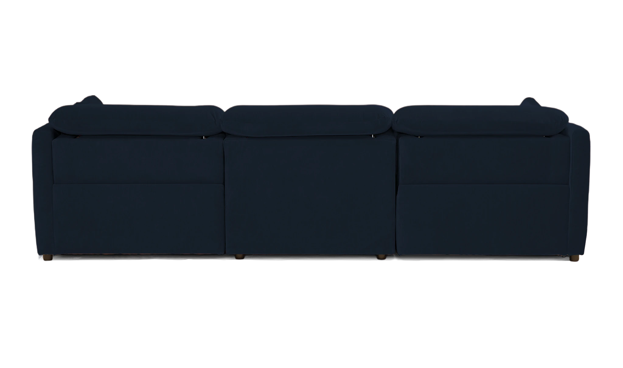 fitz modular reclining piece sofa faithful indigo