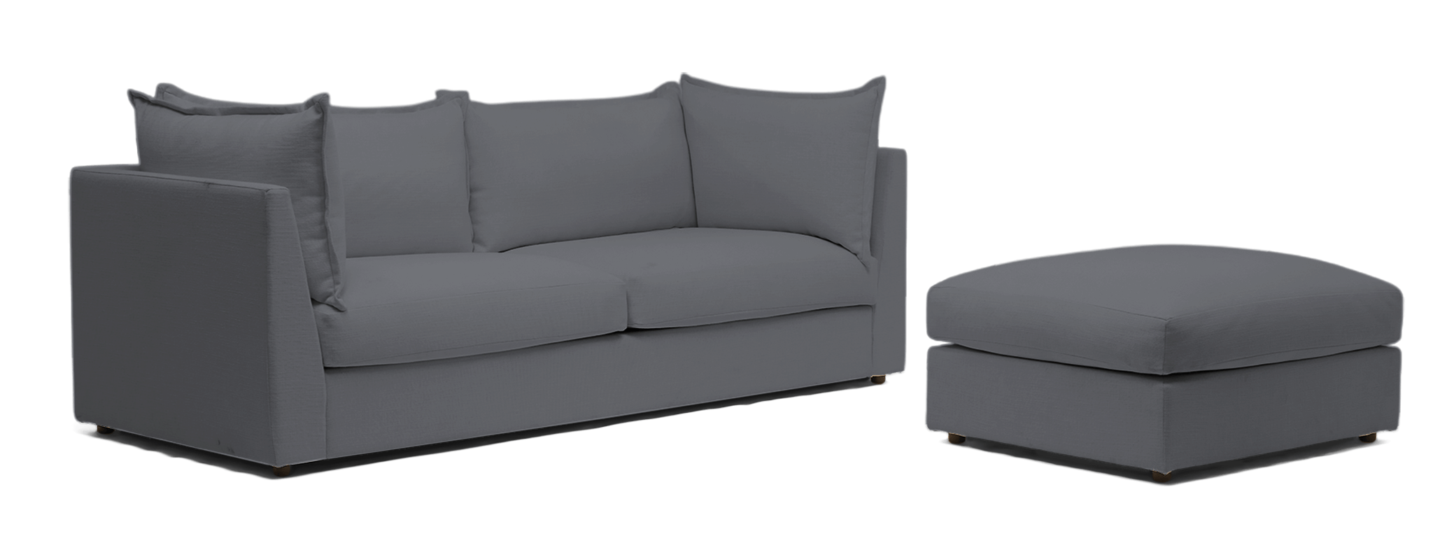 wilder sofa ottoman essence ash