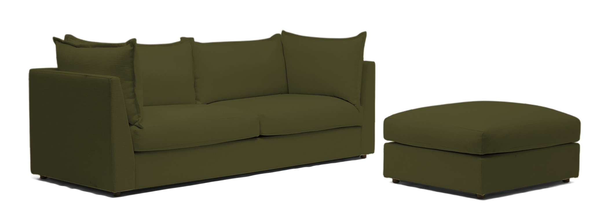 wilder sofa ottoman faithful olive