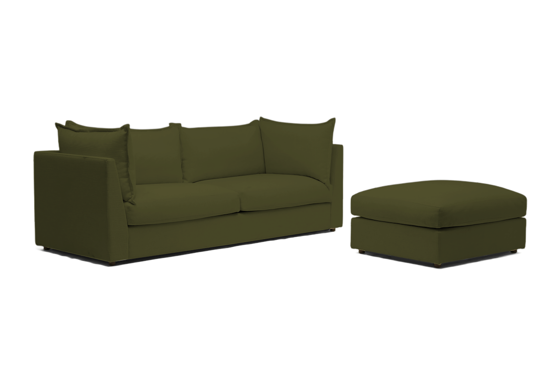 wilder sofa ottoman faithful olive