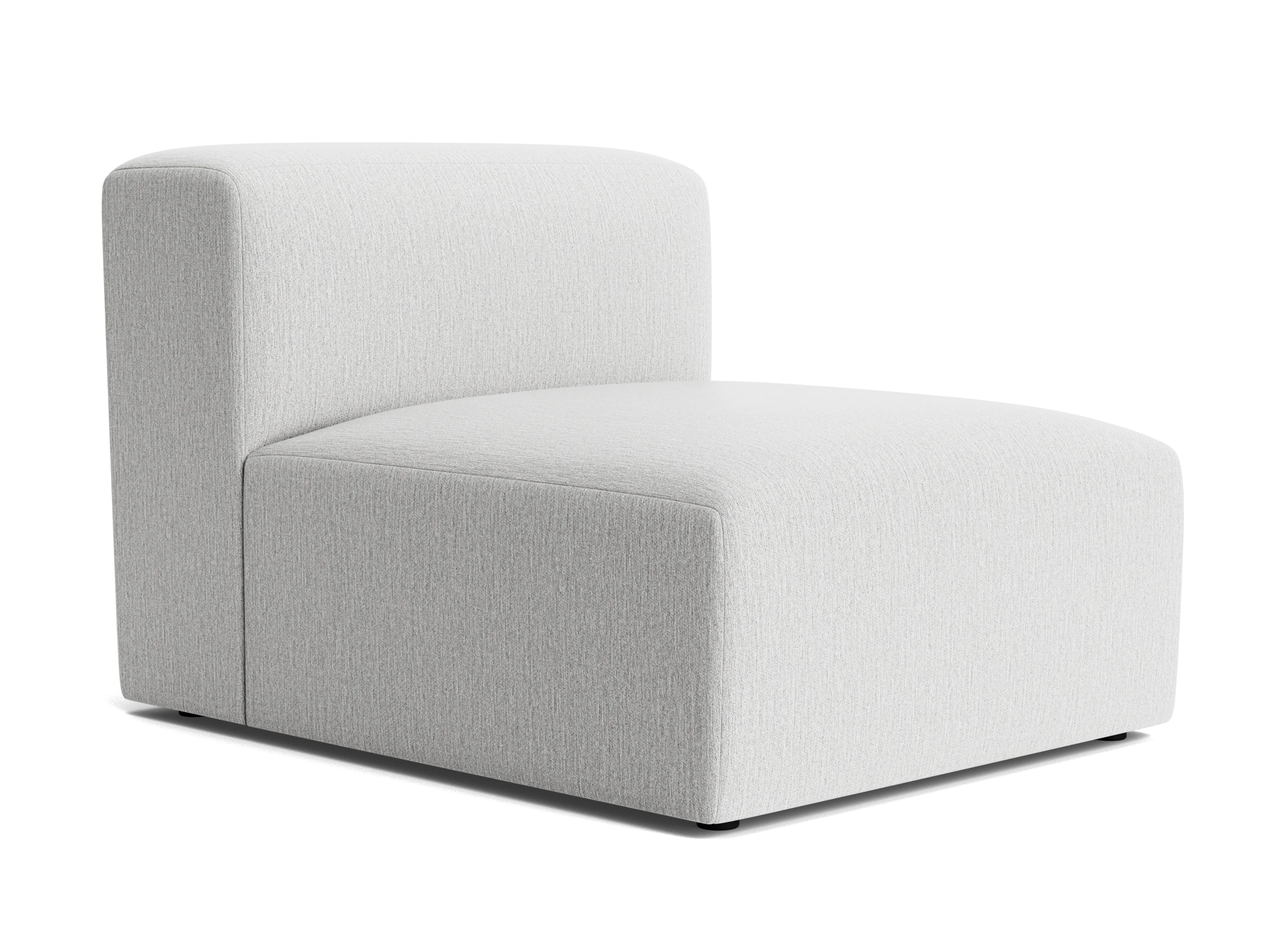 millie armless chair sunbrella premier fog