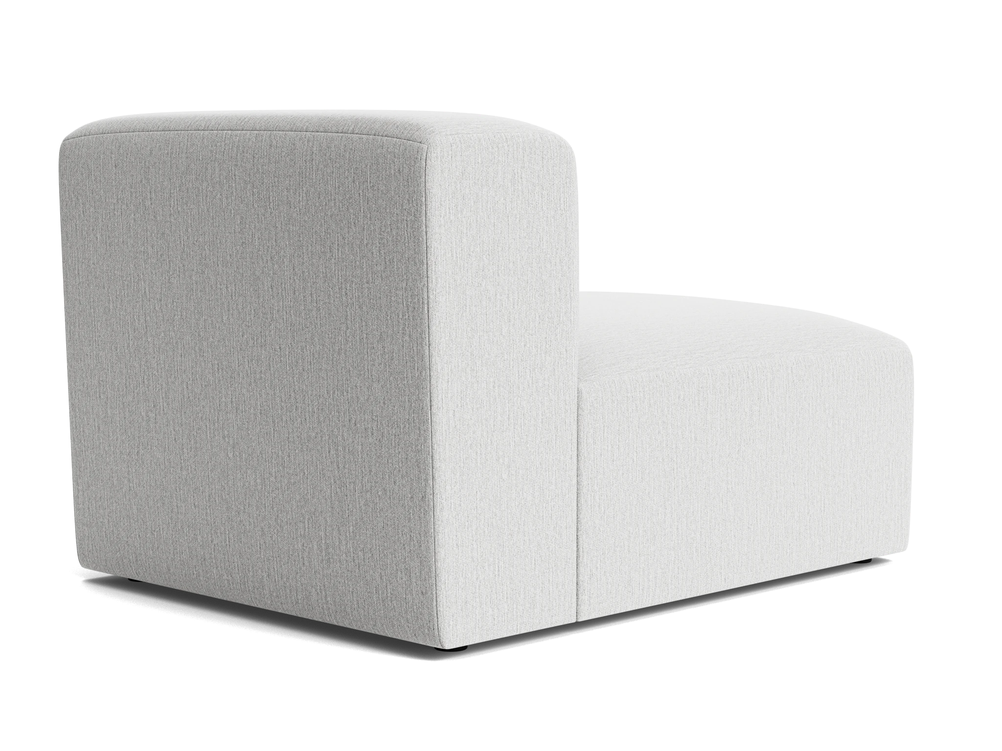 millie armless chair sunbrella premier fog