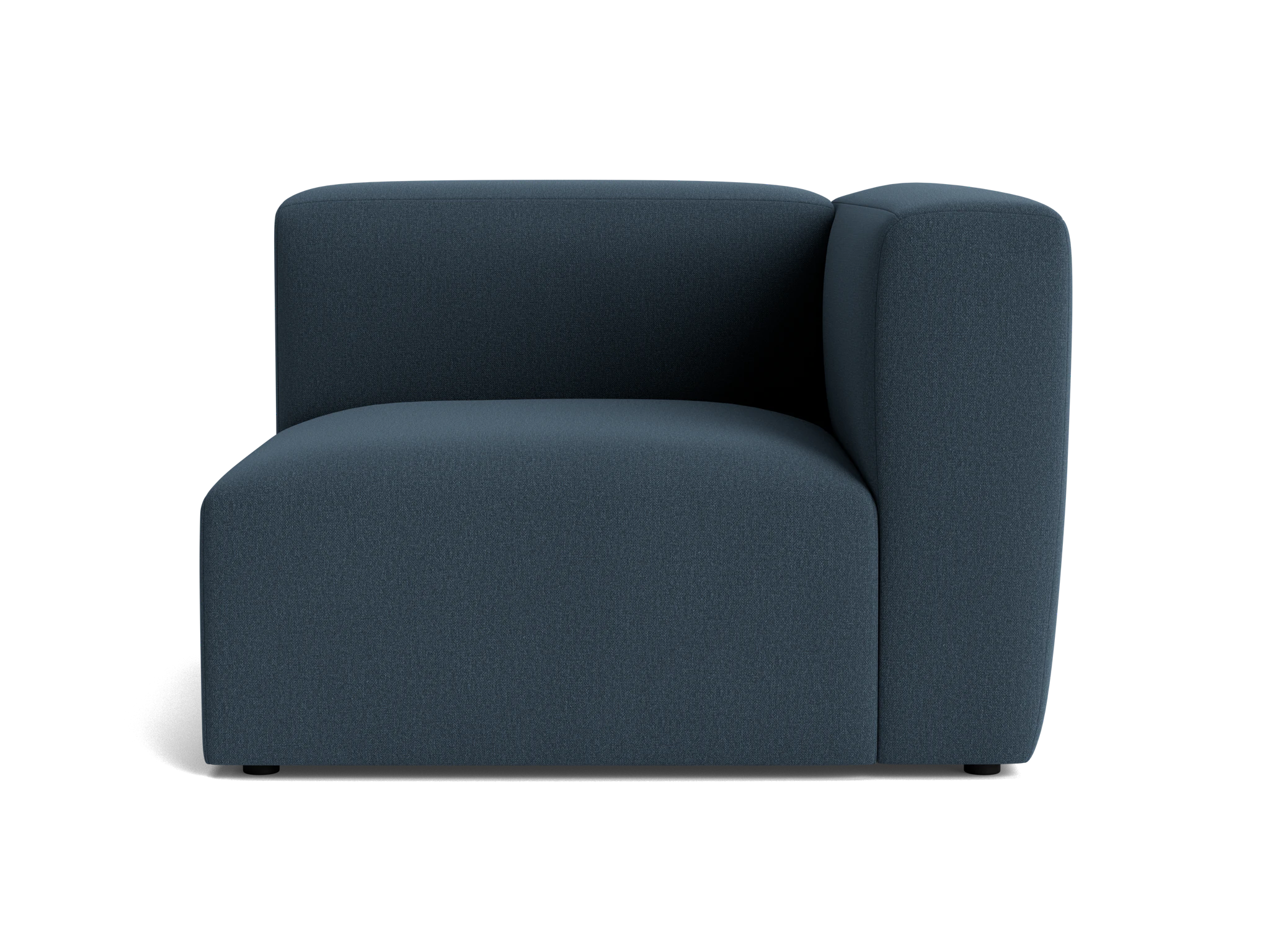 millie single arm chair faithful indigo
