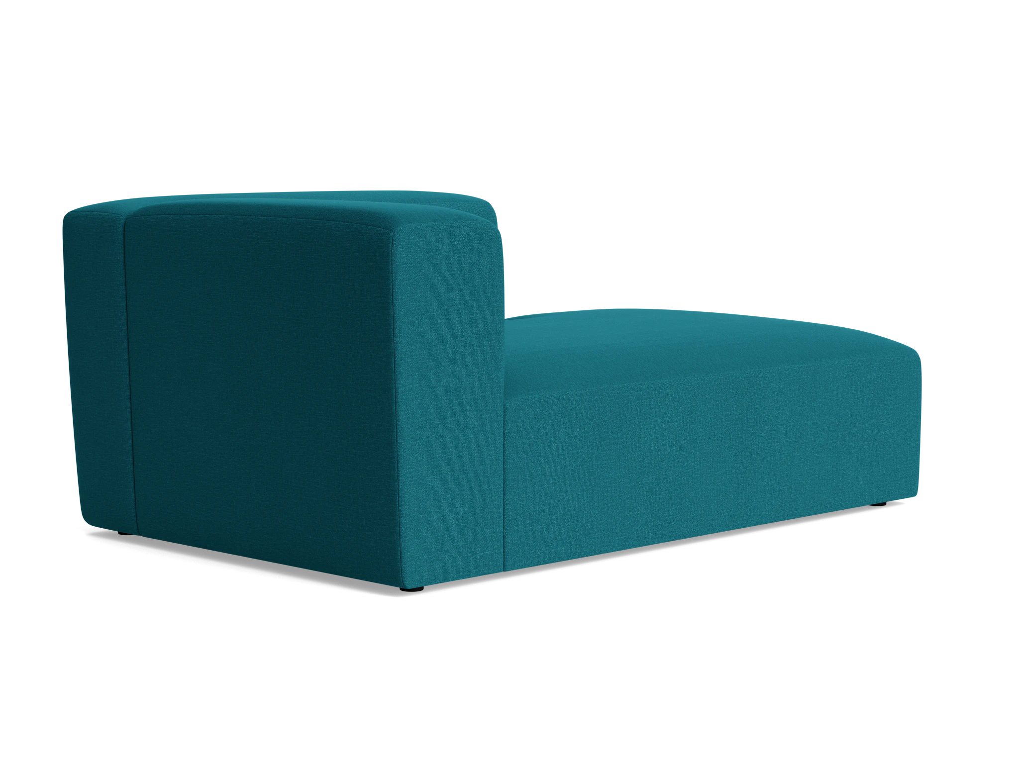 millie single arm chaise key largo zenith teal