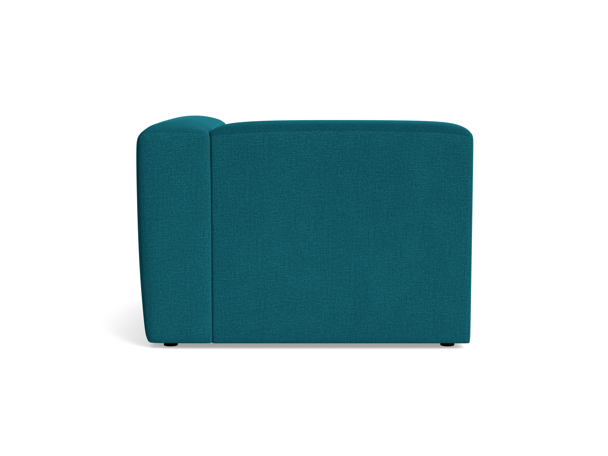 millie single arm chaise key largo zenith teal