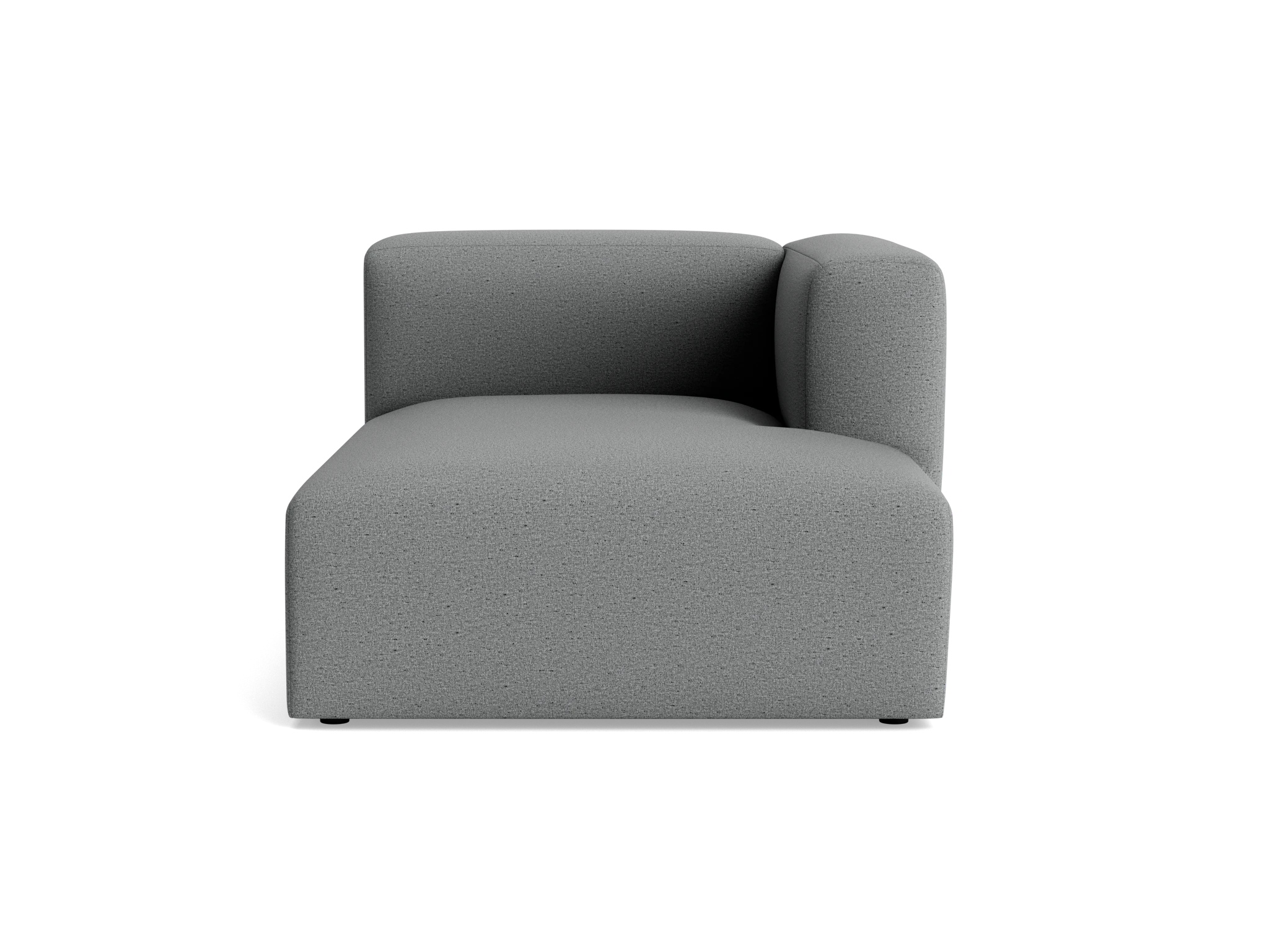 millie single arm chaise essence ash