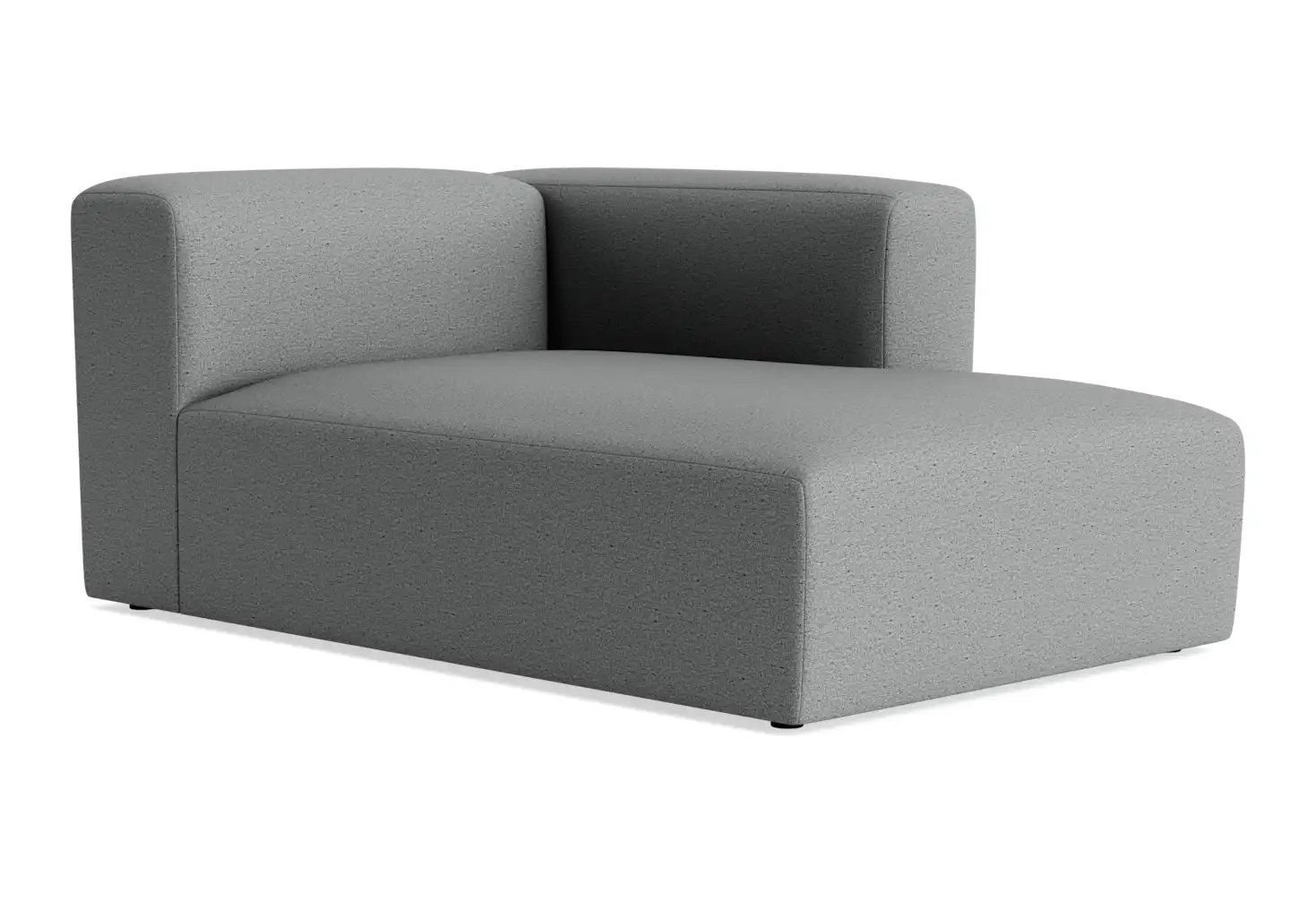 millie single arm chaise essence ash