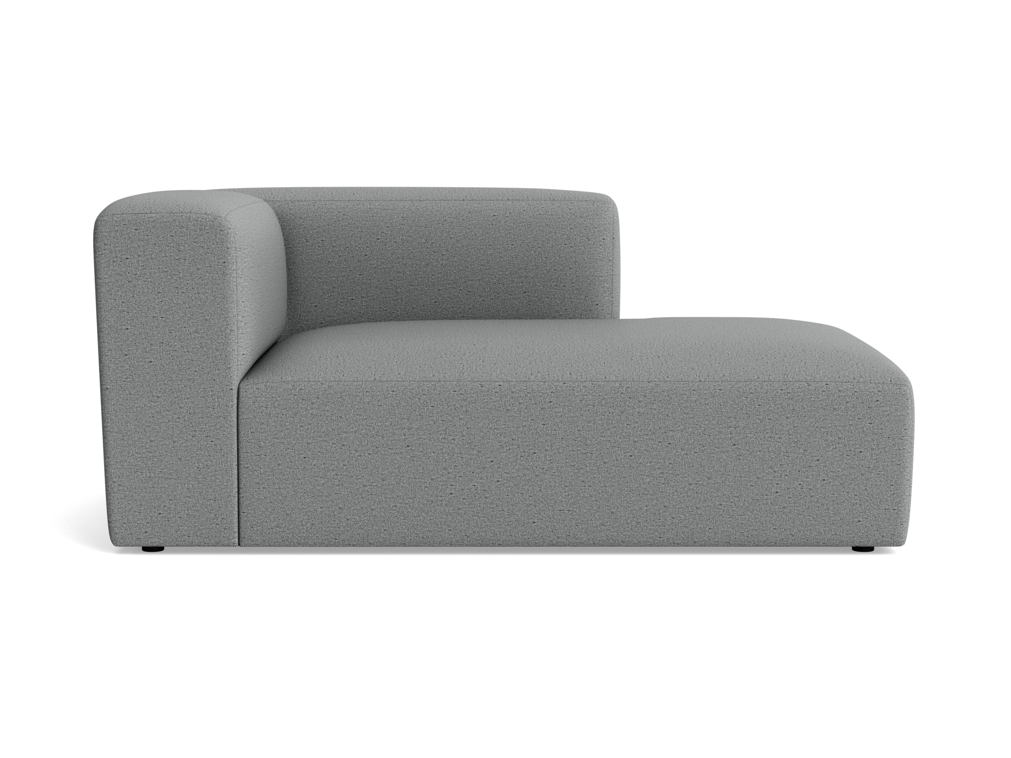 millie single arm chaise essence ash