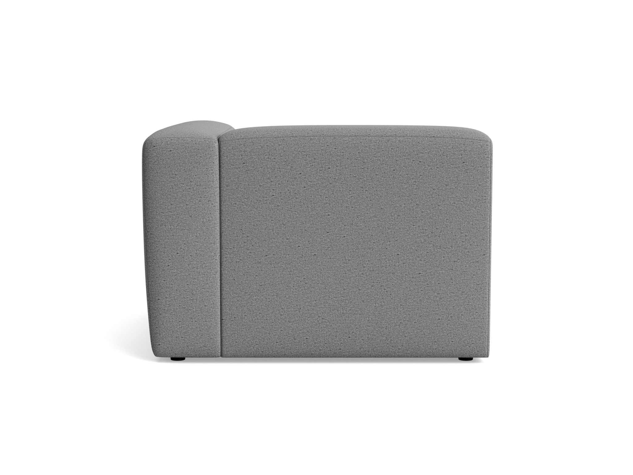 millie single arm chaise essence ash