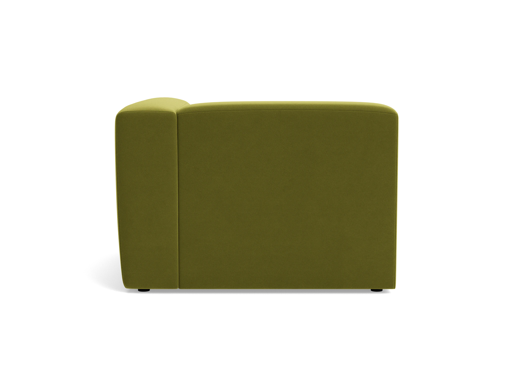 millie single arm chaise royale apple