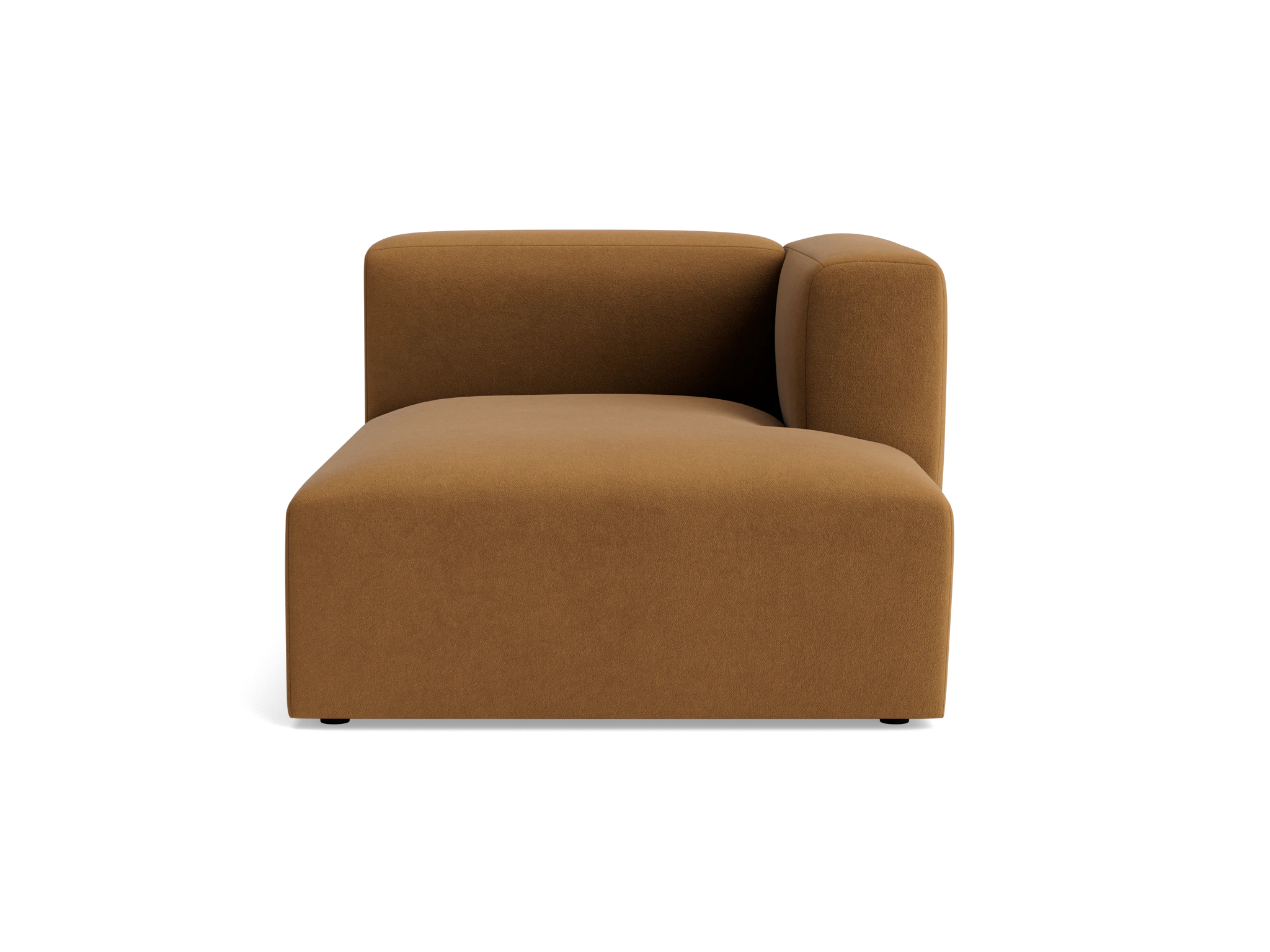 millie single arm chaise banks nutmeg