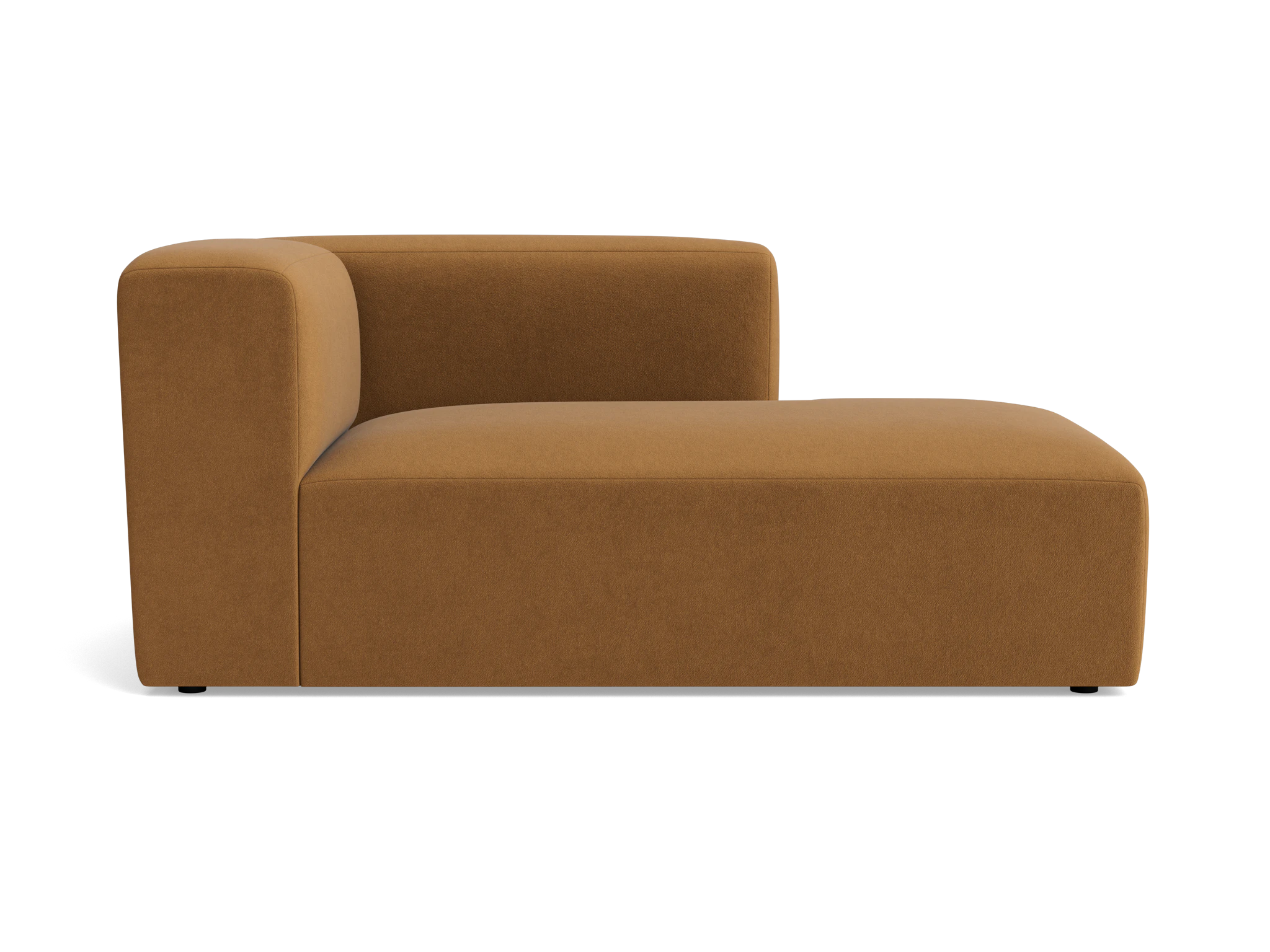 millie single arm chaise banks nutmeg