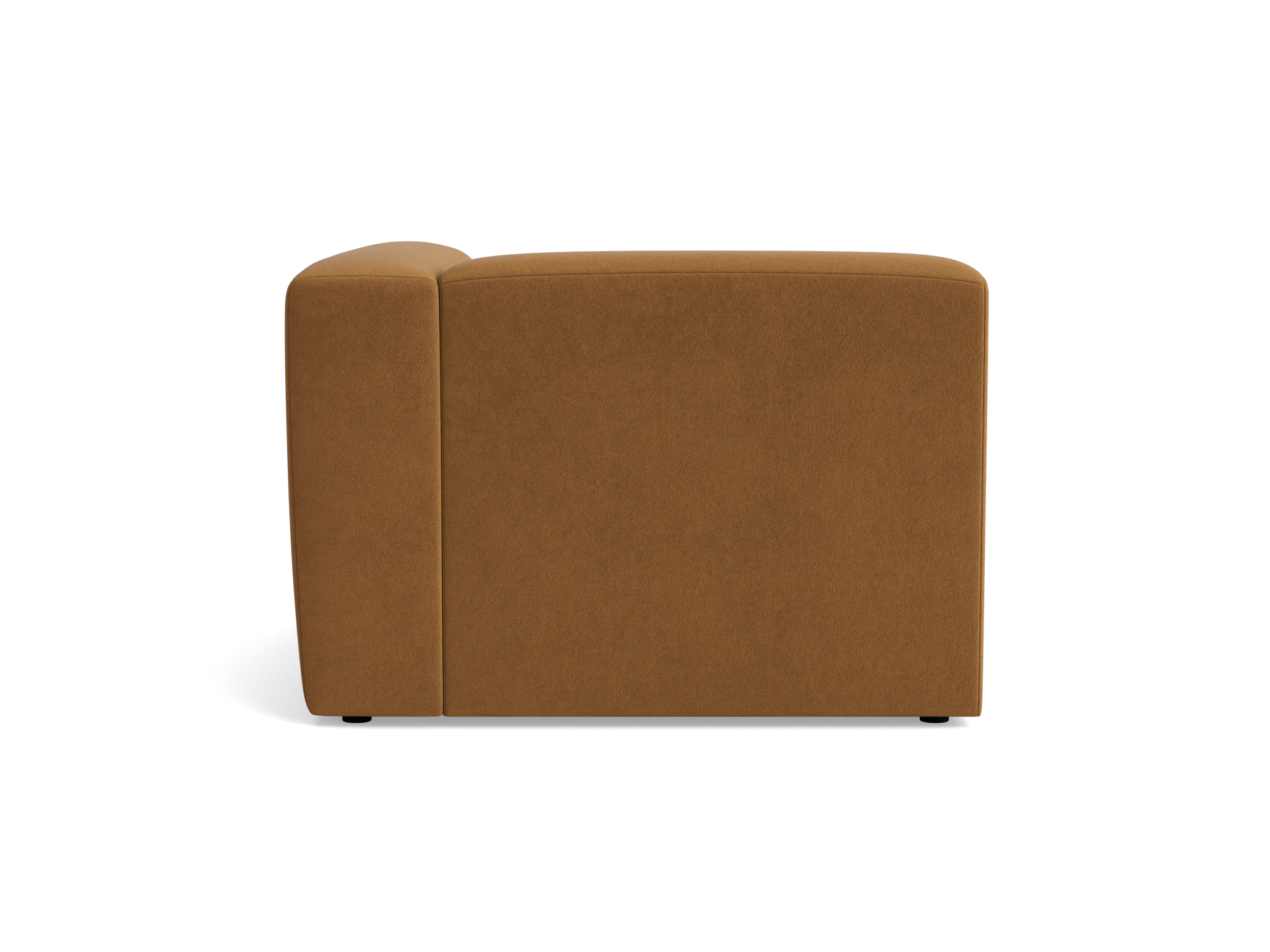 millie single arm chaise banks nutmeg