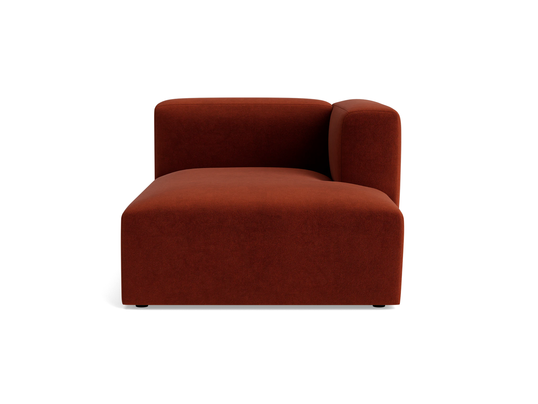 millie single arm chaise banks zinnia