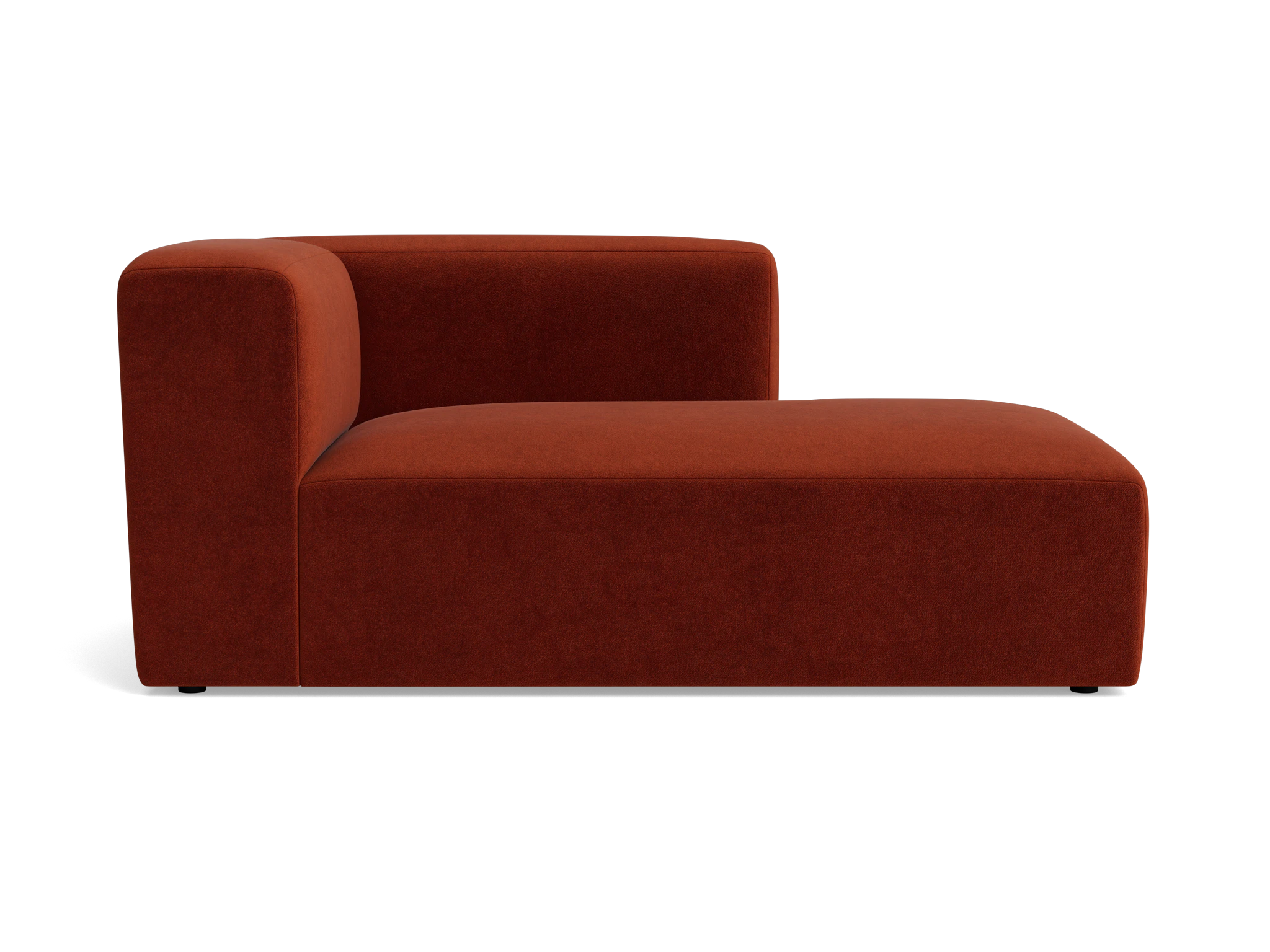 millie single arm chaise banks zinnia