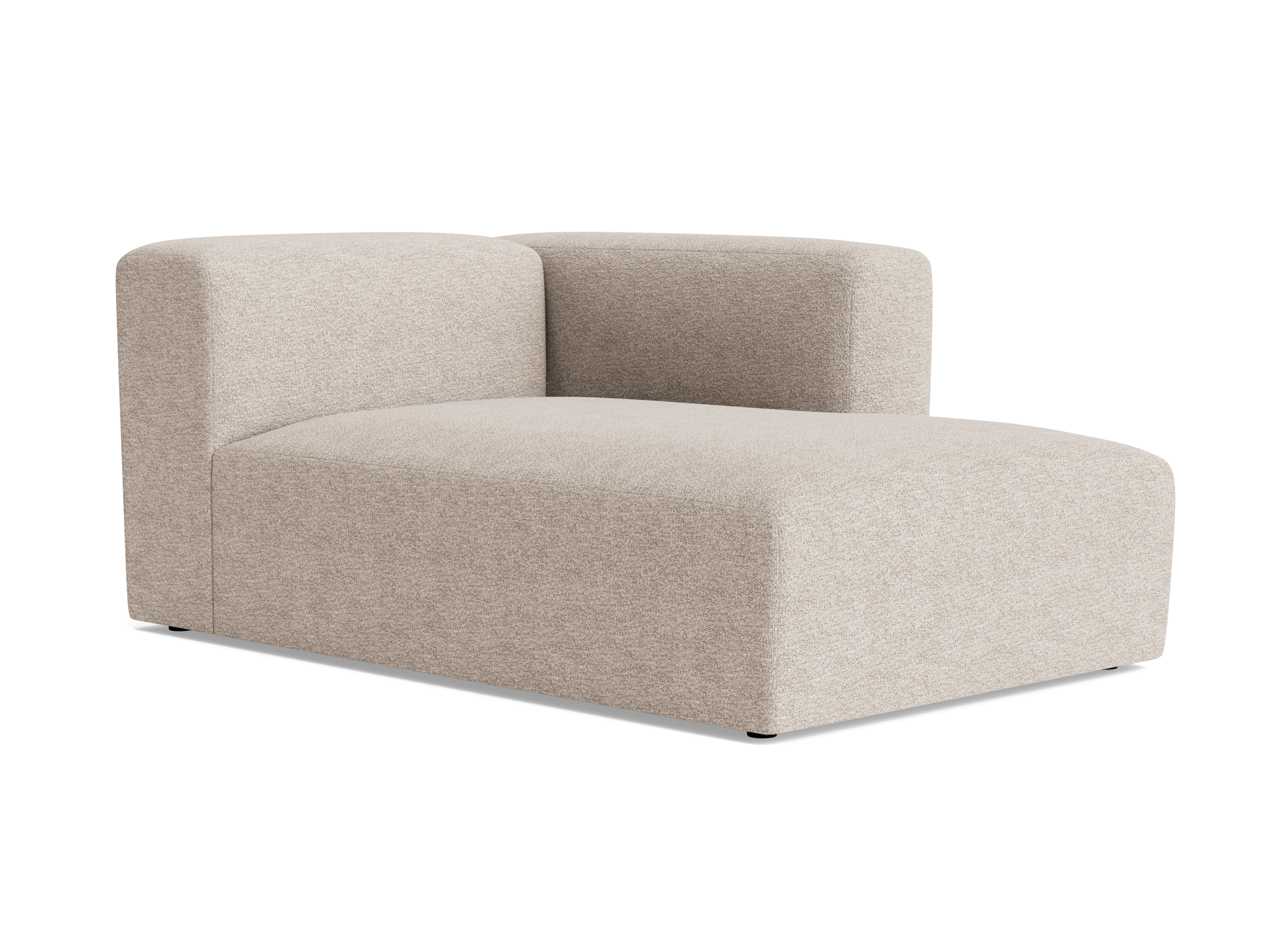millie single arm chaise borough cotton