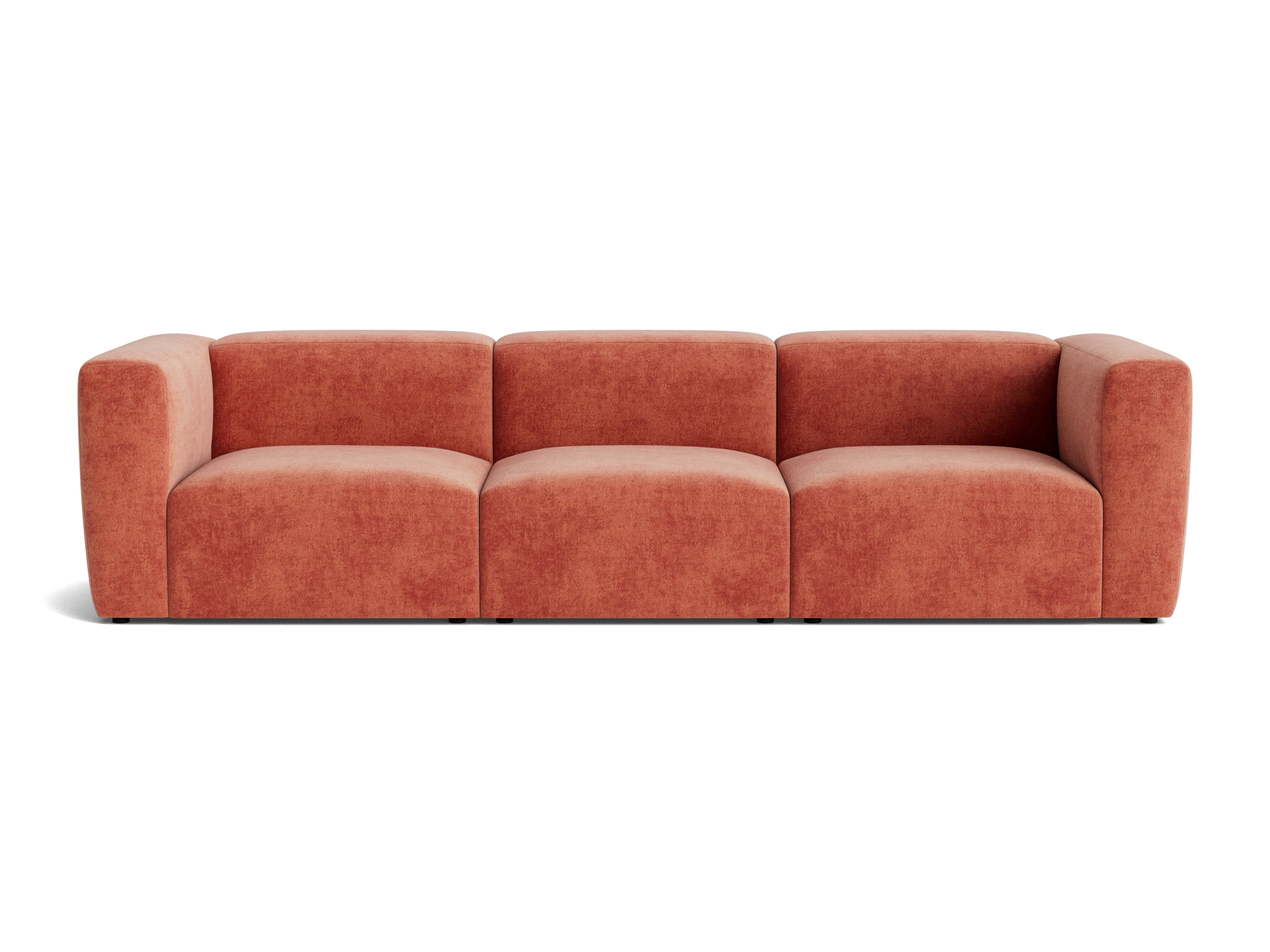millie modular sofa plush terra rose