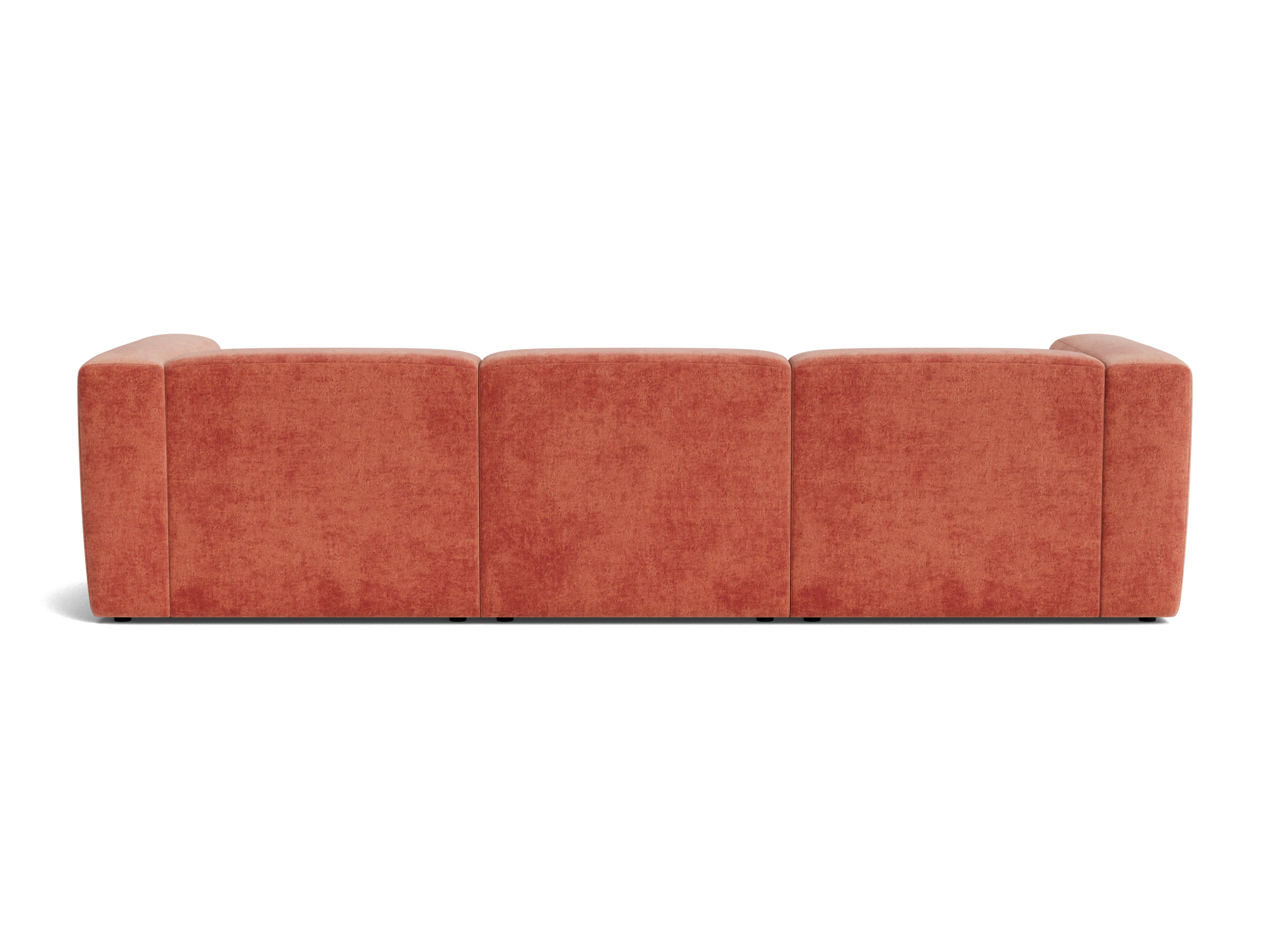 millie modular sofa plush terra rose